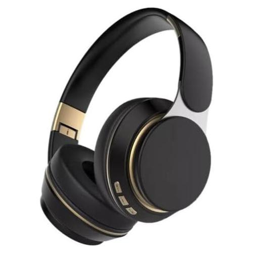 FG-07s Wireless Headphone Bluetooth Over Ear Foldable Stereo Headsets XBASS (Black)