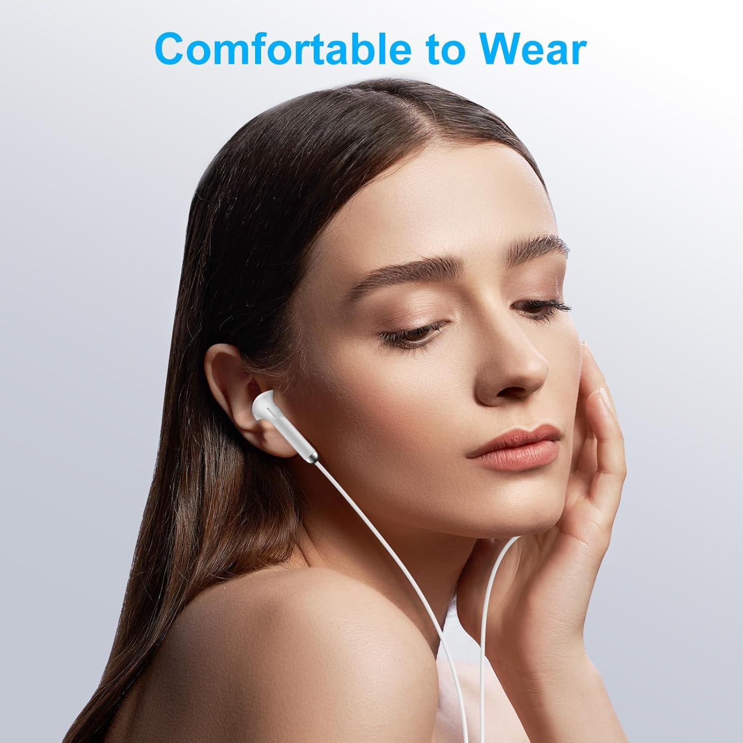 Auriculares USB C con micrófono para iPhone 16/15 y Samsung