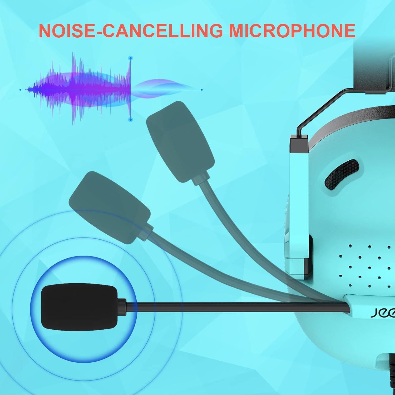 Auriculares para Juegos SENZER X200 con Micrófono - Rojo y Azul