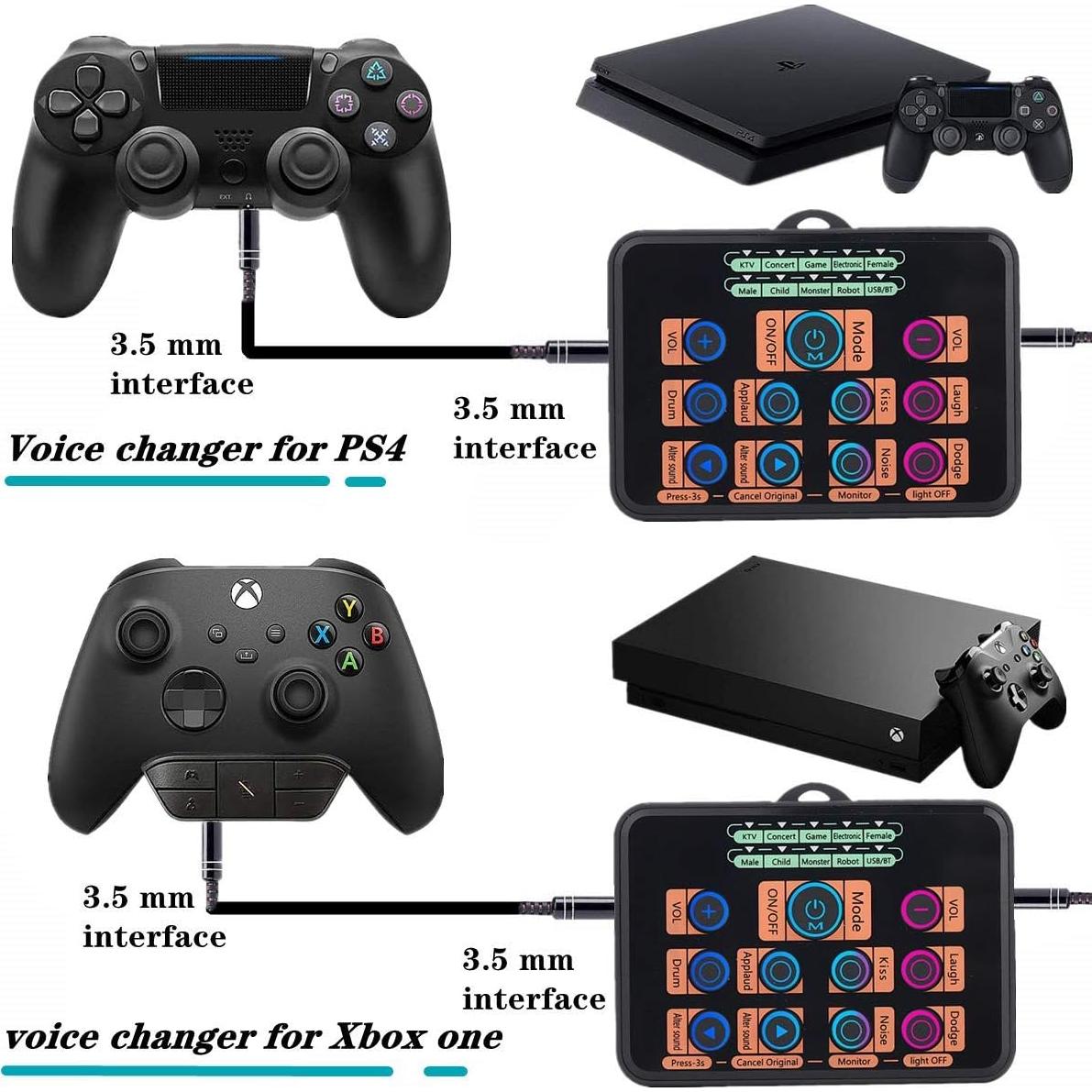 Auriculares para Juegos CofeLife MK0029 con Cambiador de Voz