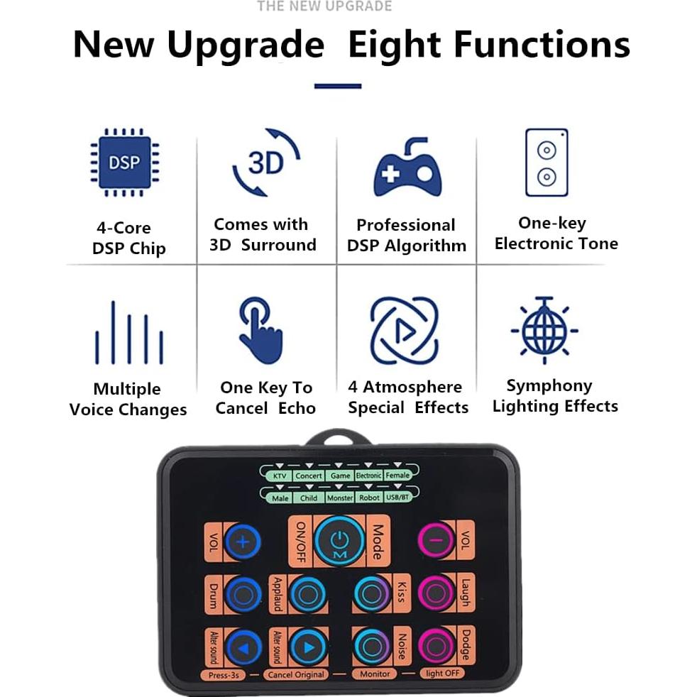 Auriculares para Juegos CofeLife MK0029 con Cambiador de Voz