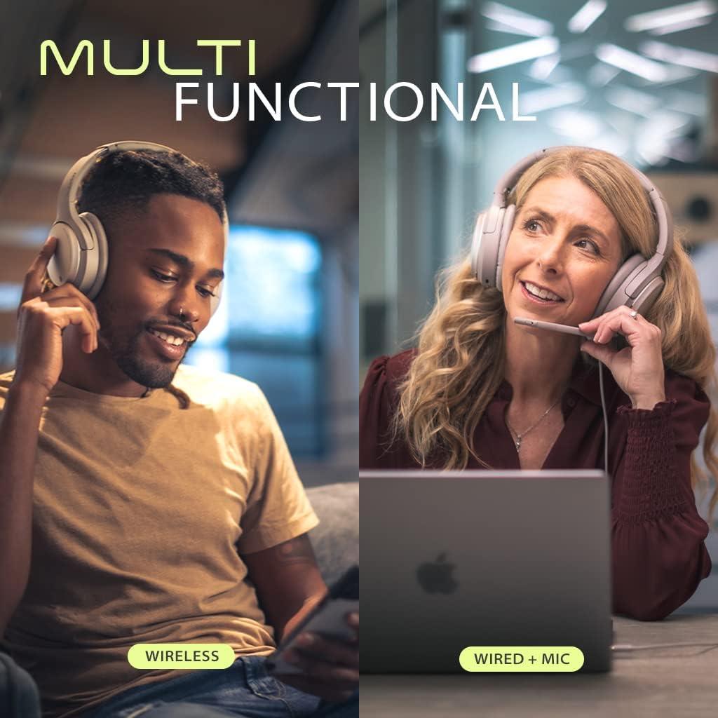 Auriculares Bluetooth Avantree Eon con ANC y micrófono desmontable