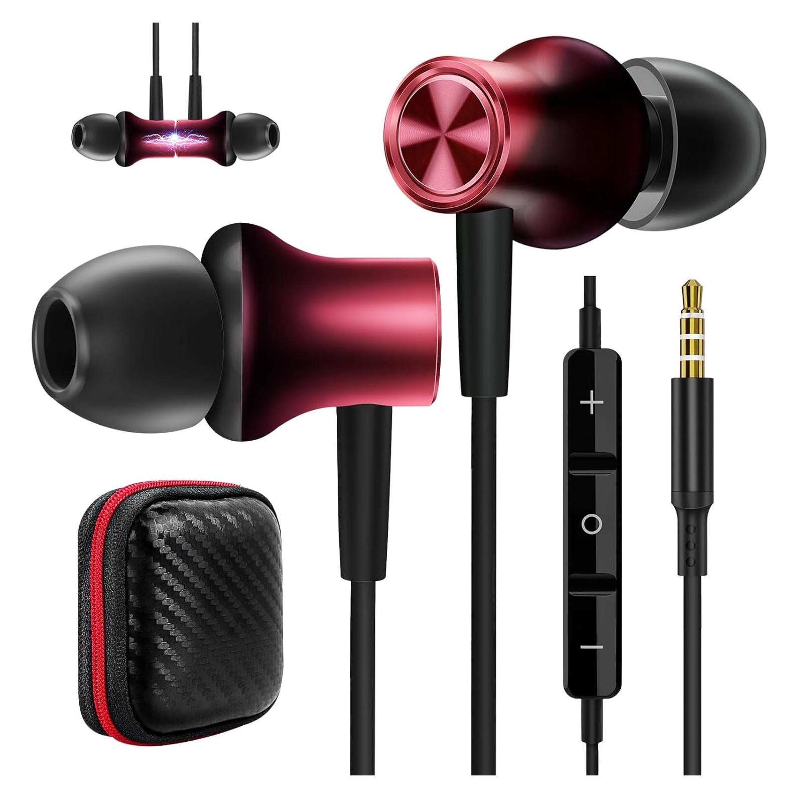 Auriculares In-Ear COOYA con Cable 3.5mm y Micrófono HiFi