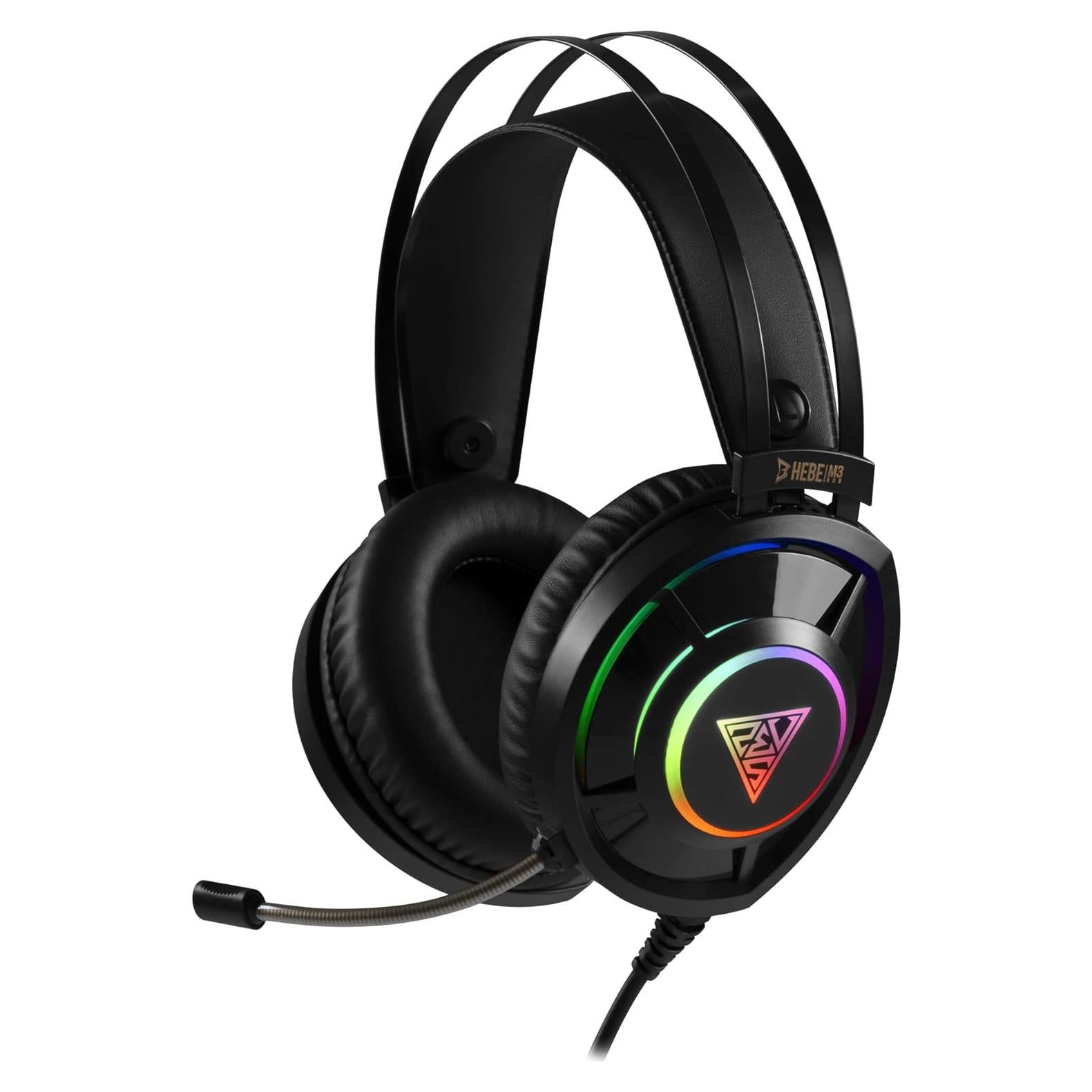 Auriculares Gaming GAMDIAS HEBE M3 RGB 50mm USB
