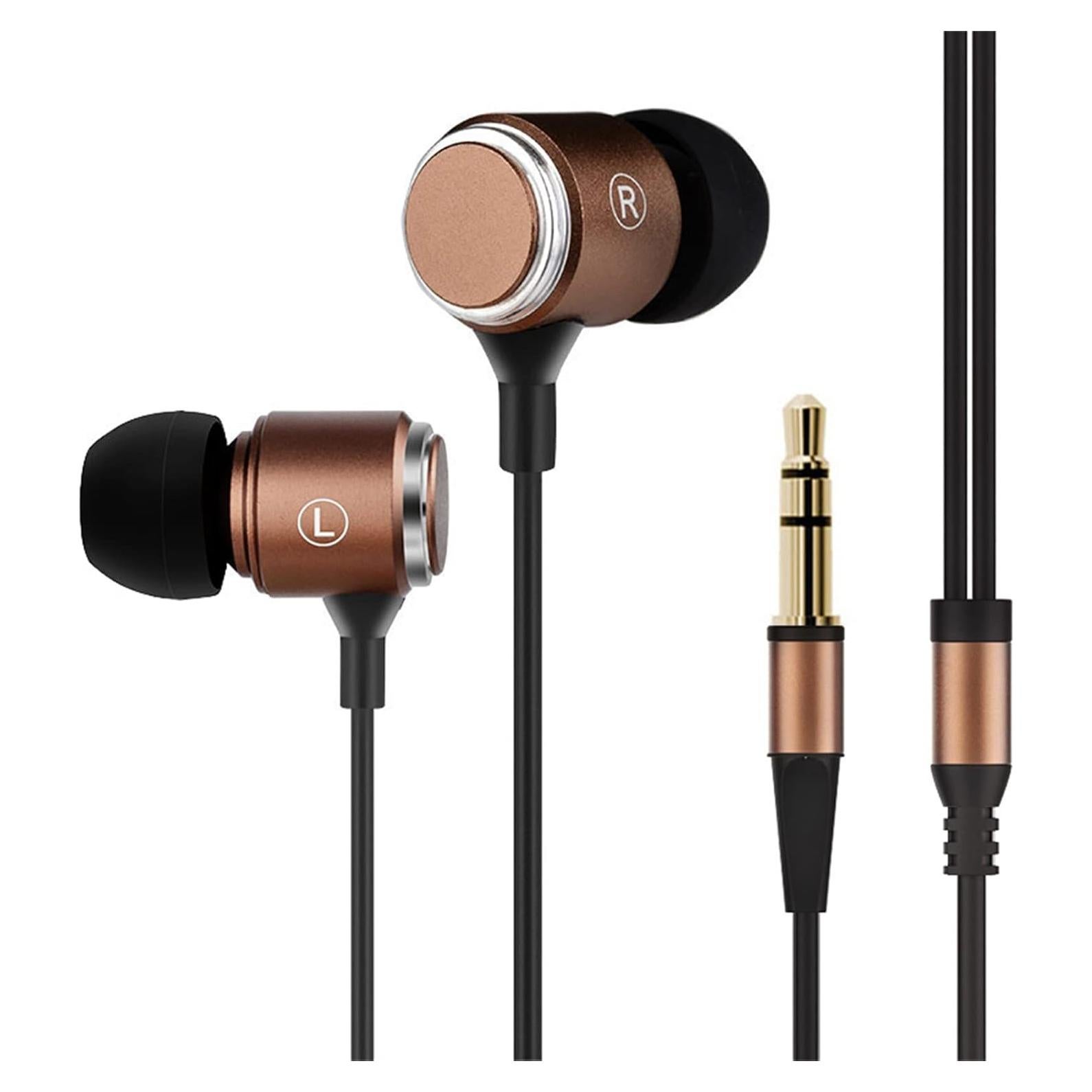 Auriculares con cable TRYING 6.5FT Aislamiento Sonido Graves