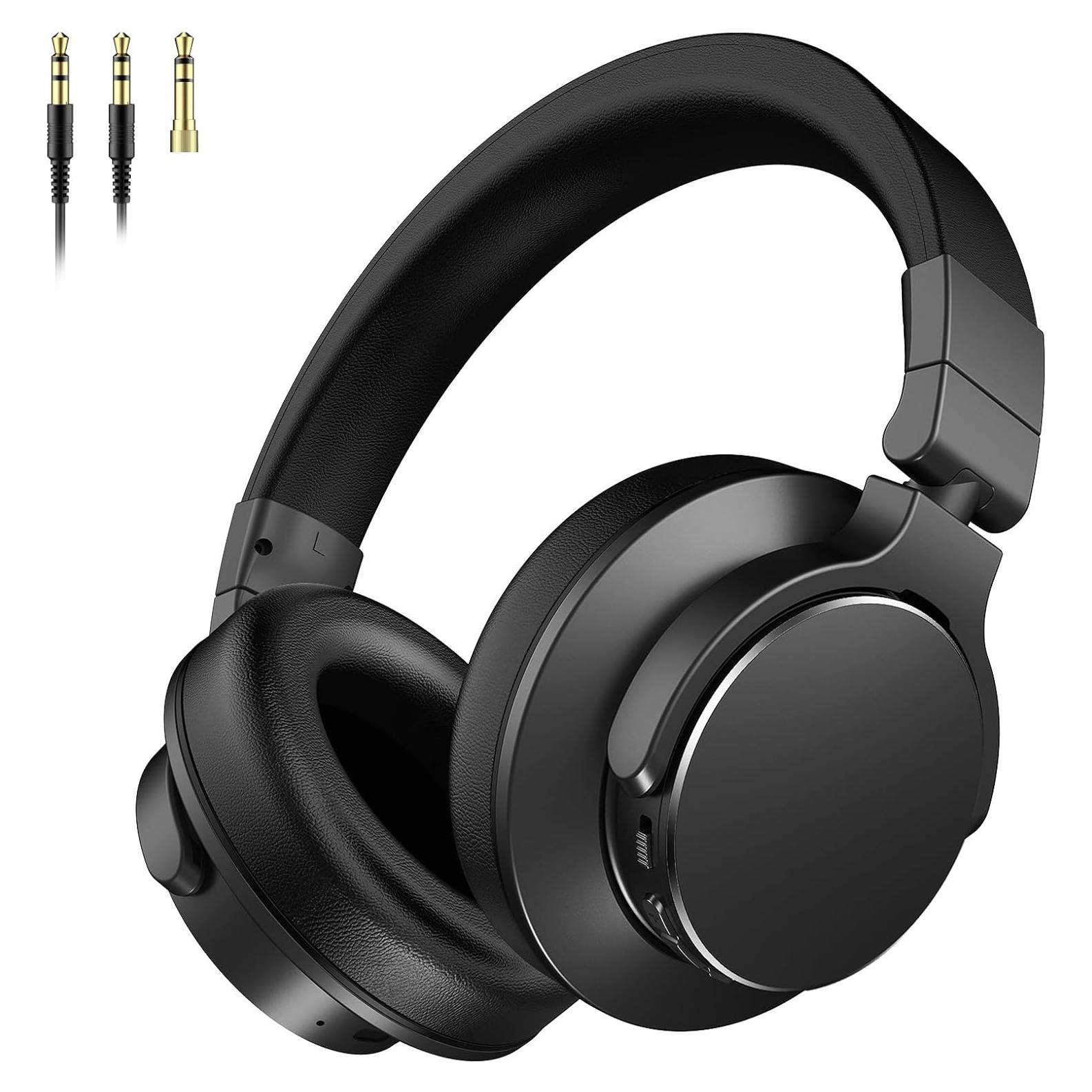 Auriculares Bluetooth Rumoon BT9944 Over Ear 50mm Negro