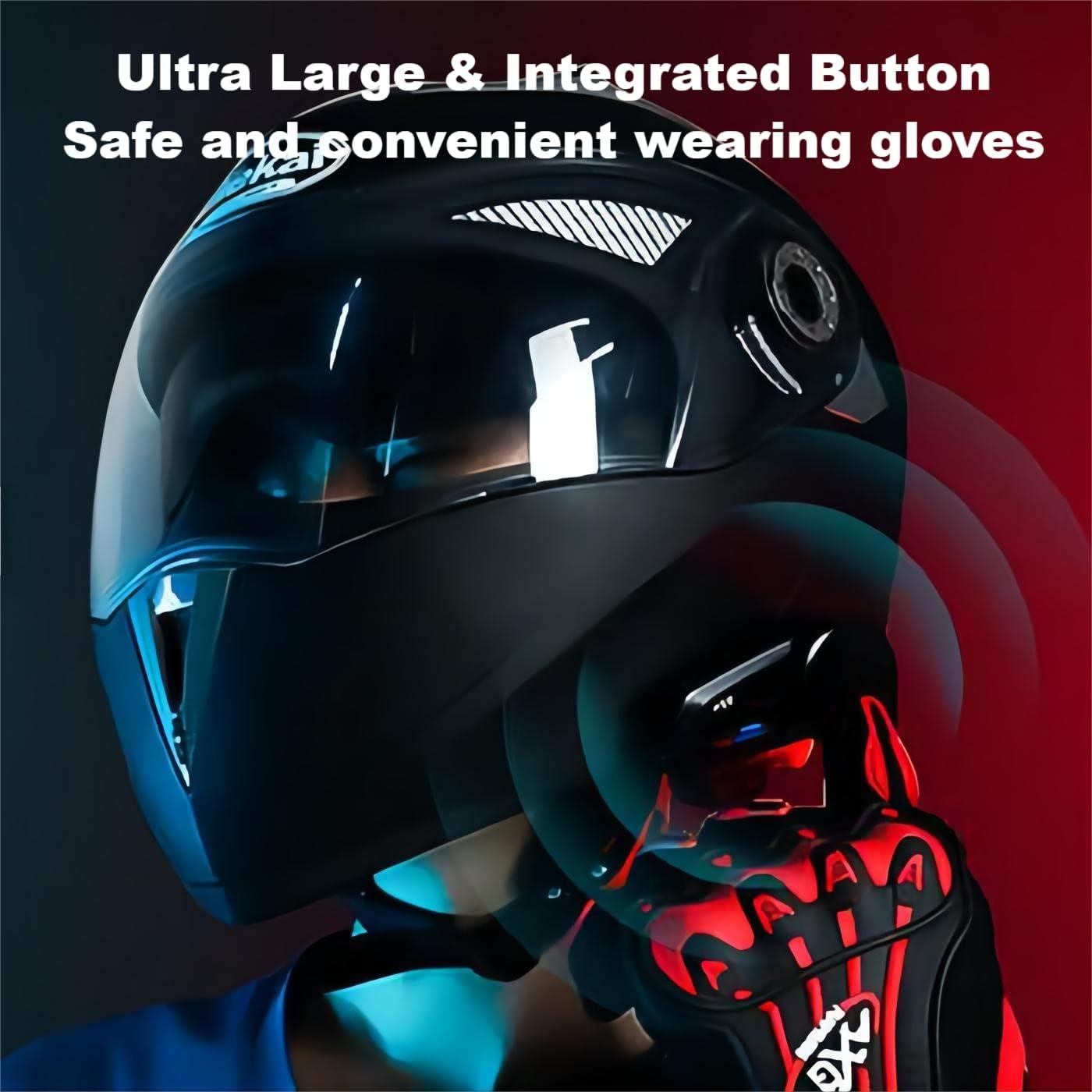 Auricular Bluetooth Fodsports FX6 para Motocicleta - 6 Riders