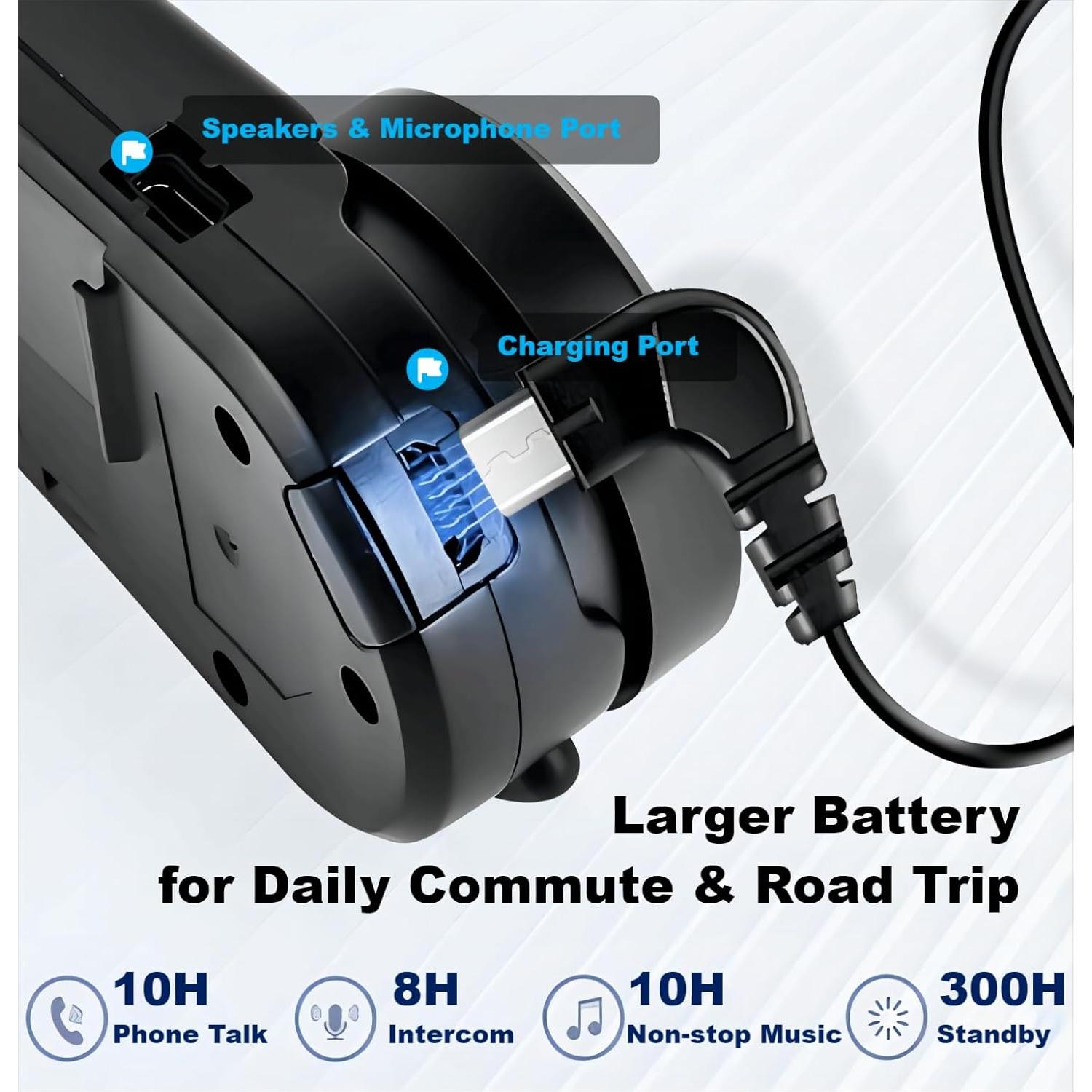 Auricular Bluetooth Fodsports FX6 para Motocicleta - 6 Riders