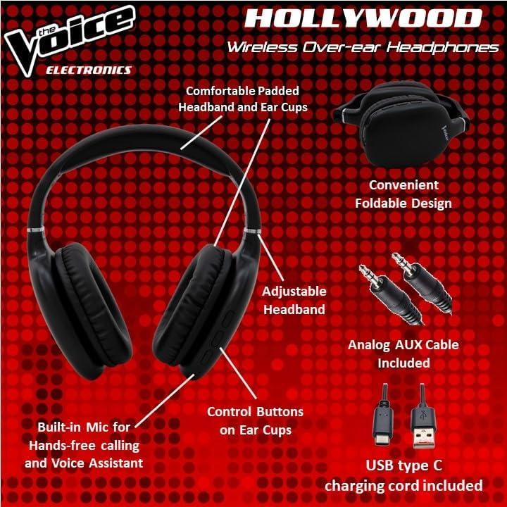 Auriculares Inalámbricos Bluetooth The Voice Hollywood Sonido HD