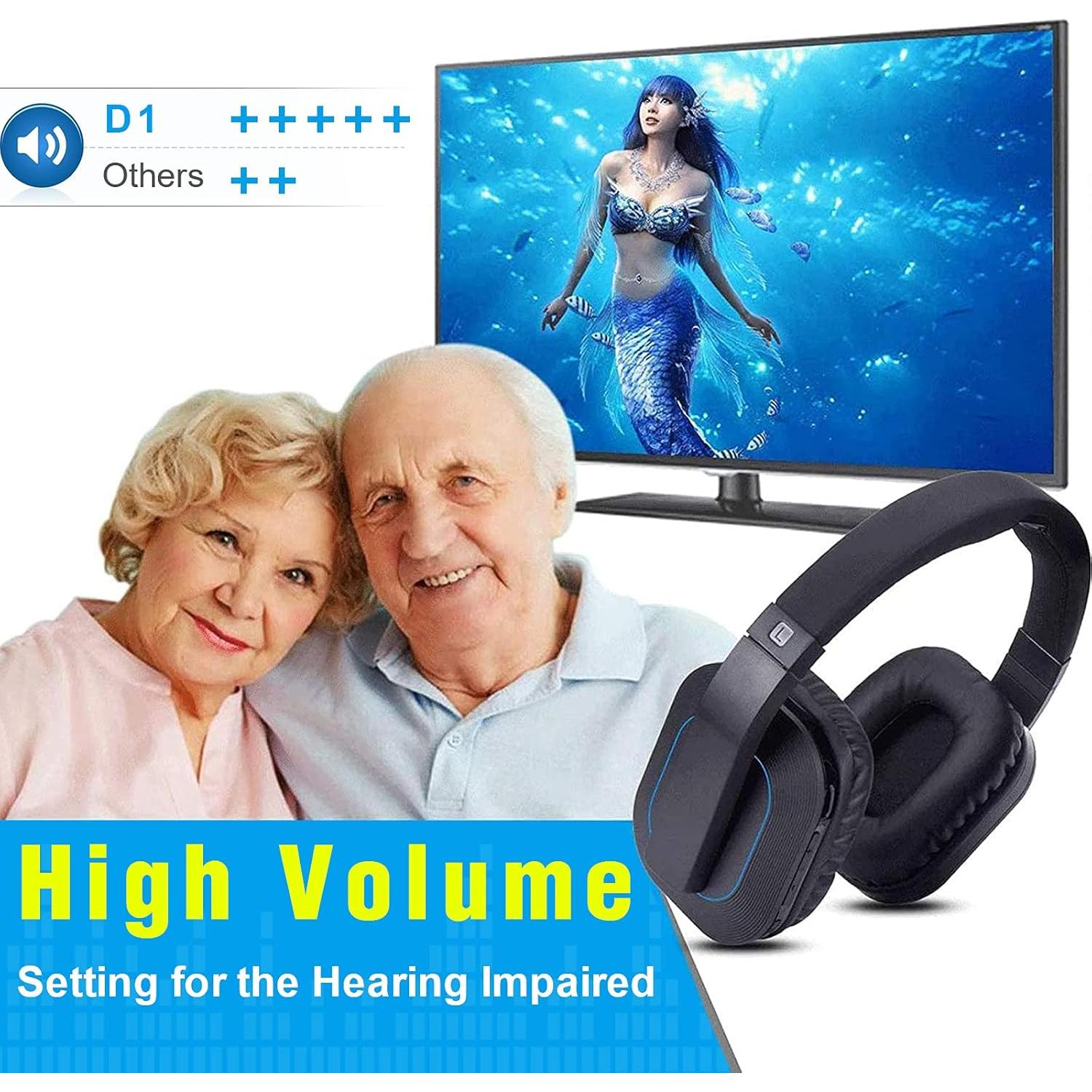 Auriculares Inalámbricos D1 ARKON para TV con Carga RF 30m