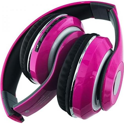 Auriculares Inalámbricos Plegables Altatac 071157 Rosa Bluetooth