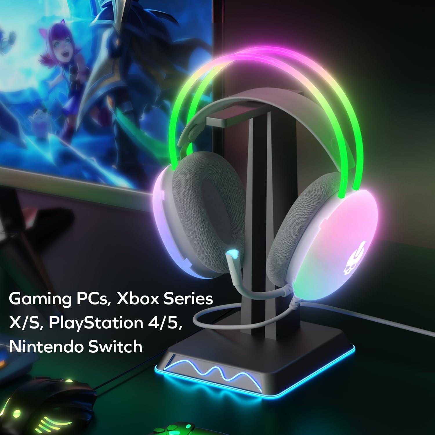 Auriculares Gaming Game Punk Nova Light RGB con Micrófono