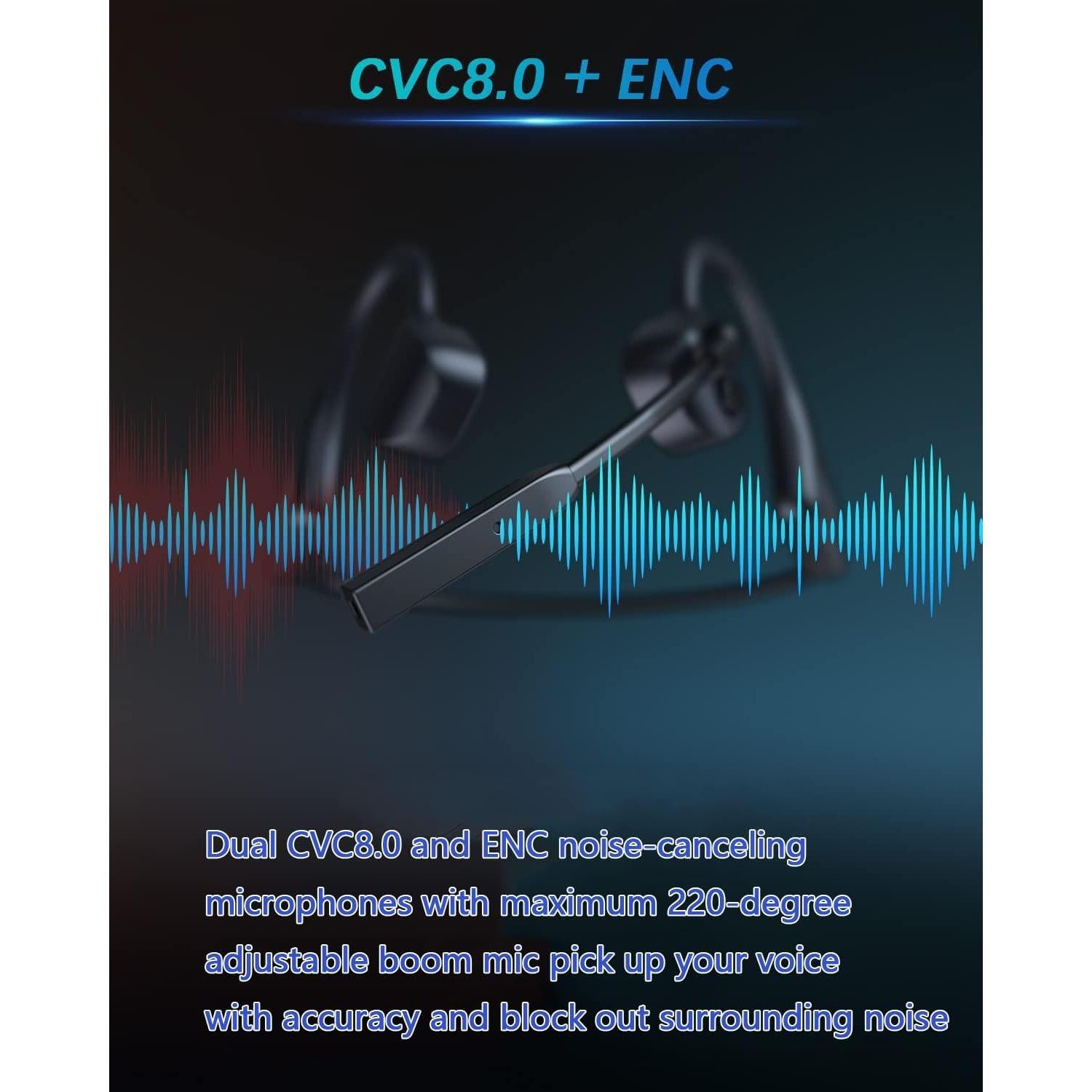 Auriculares Bluetooth YouthWhisper Lite con Micrófono CVC8.0