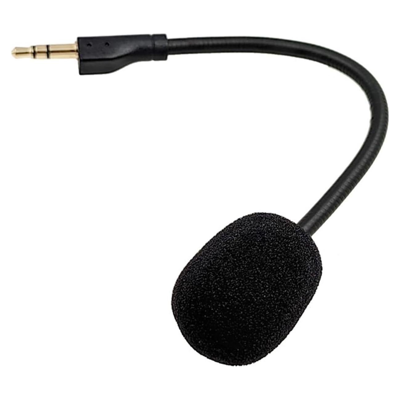 Replacement Game Mic for Logitech G PRO X 7.1, G Pro PS4 PS5 Xbox One X PC Wireless Gaming Headsets,Detachable Noise Cancelling Crystal-Clear Game Sound Microphone,3.5mm Jack