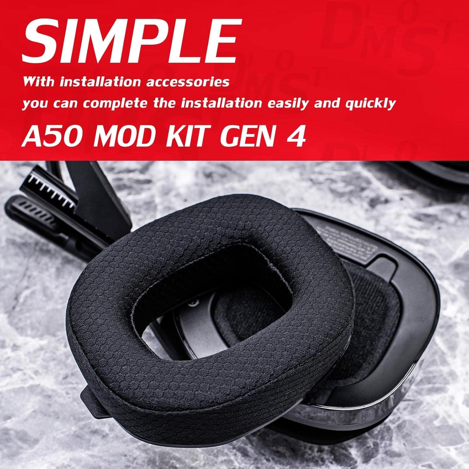 Almohadillas de Malla Transpirable DIMOST para Auriculares Astro A50 GEN 4