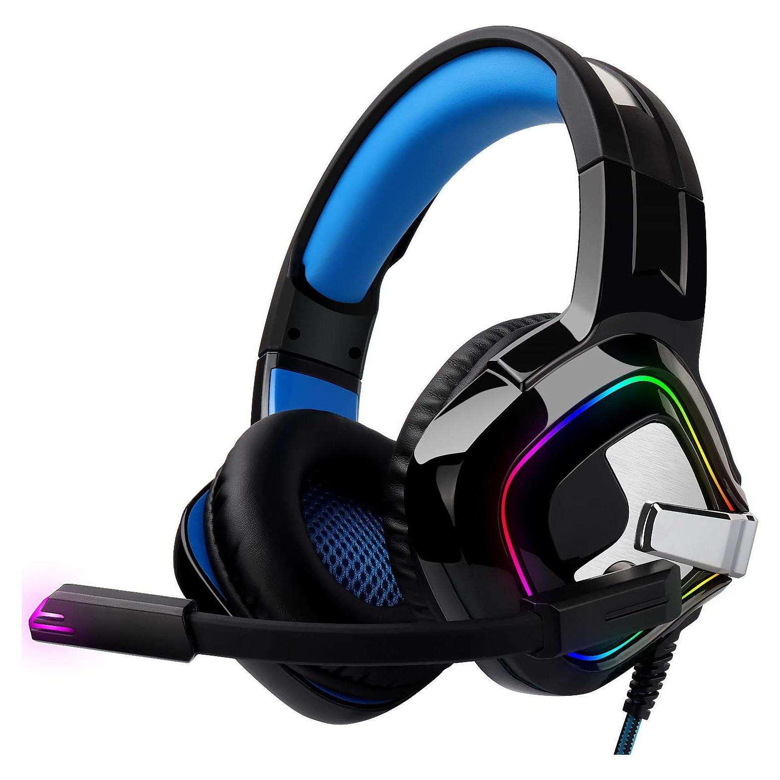 Auriculares Gaming August EPG100L con Sonido 5.1 y Luz RGB