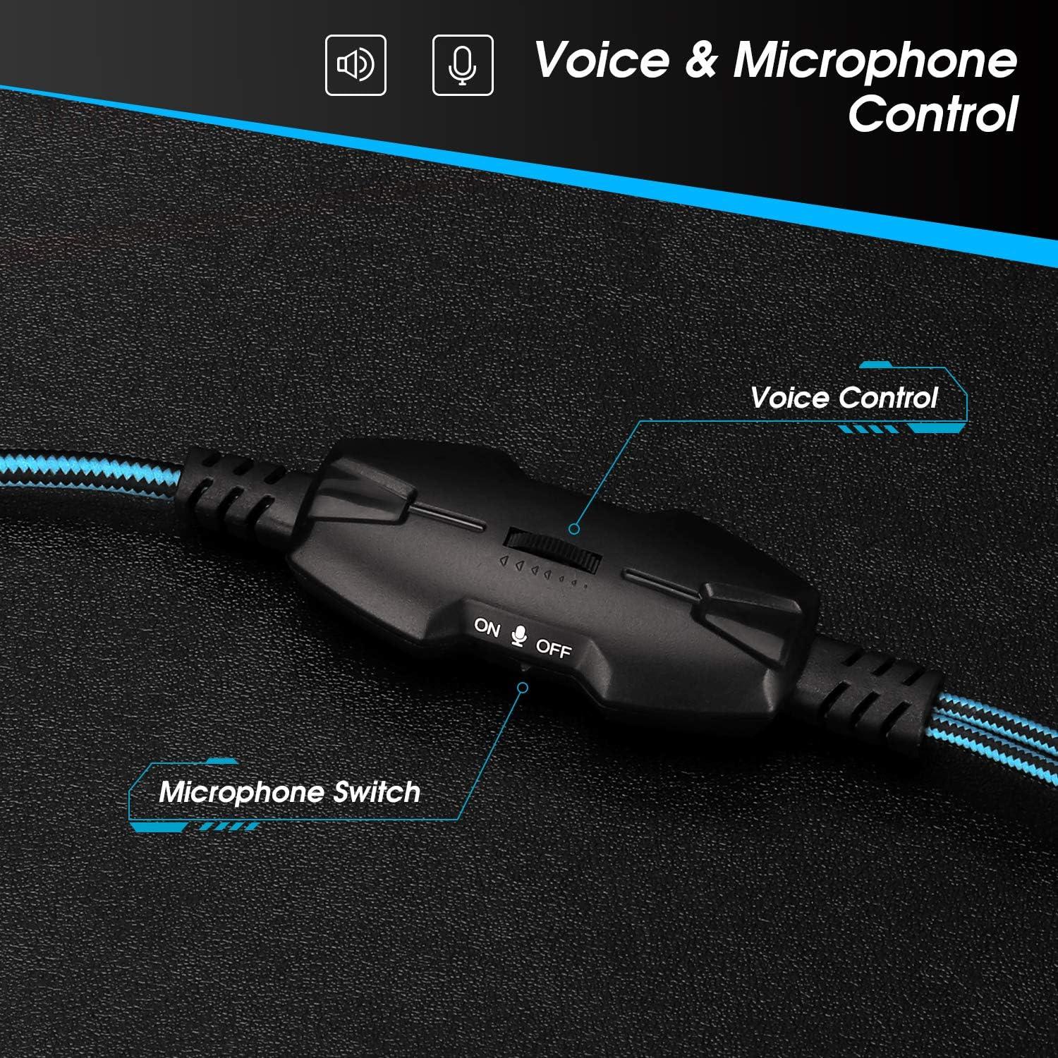 Auriculares Gaming August EPG100L con Sonido 5.1 y Luz RGB