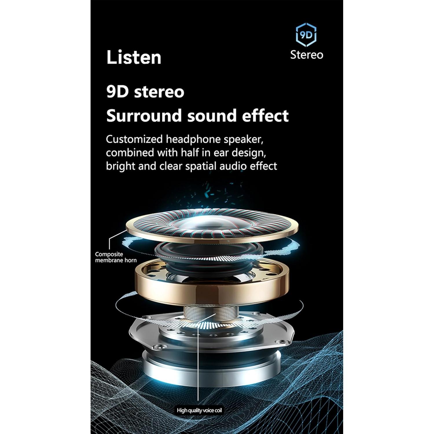 Auriculares Inalámbricos JiaSifu HEEARWI30 Bluetooth 5.3 IP7