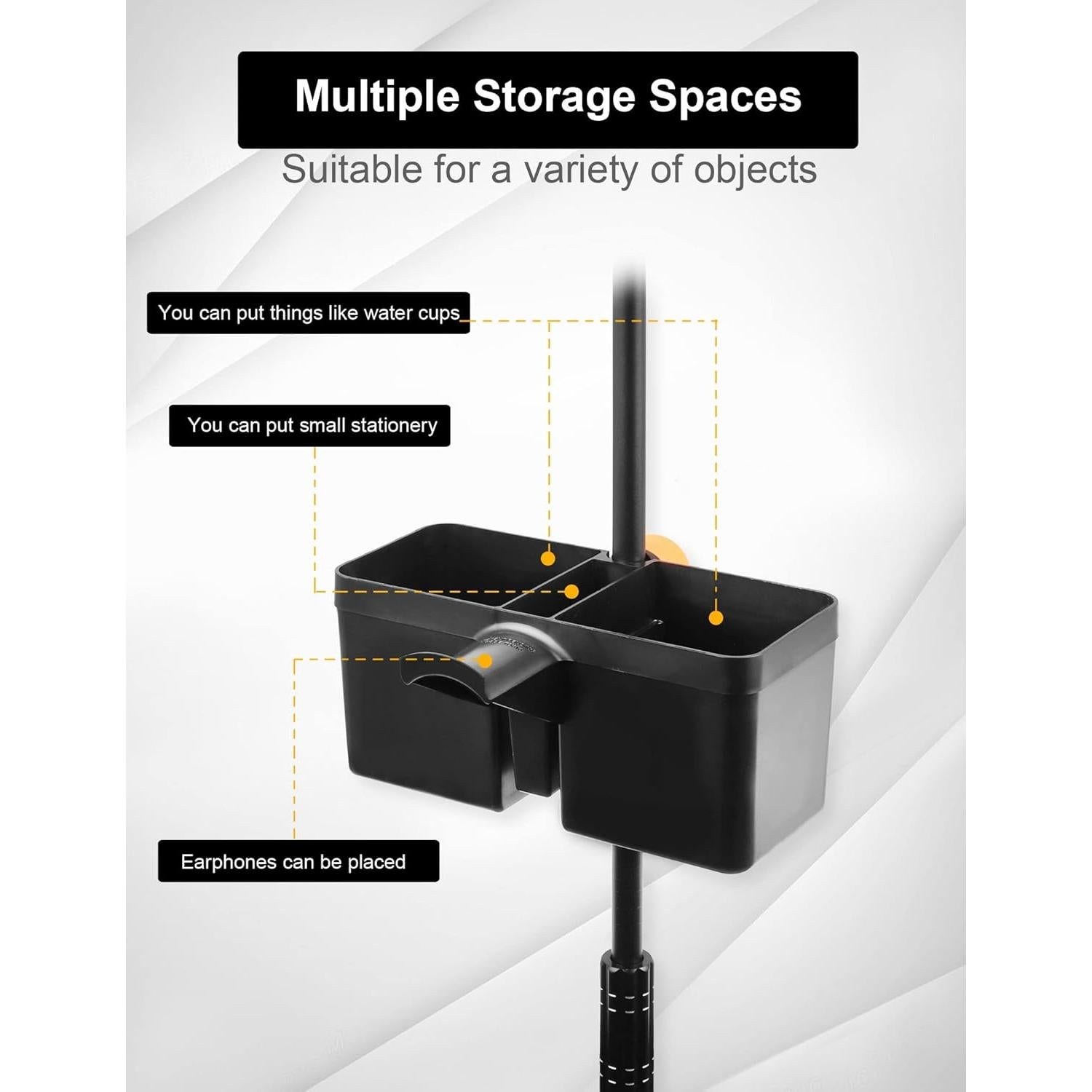 Soporte Doble para Taza y Auriculares Mr.Power - Universal