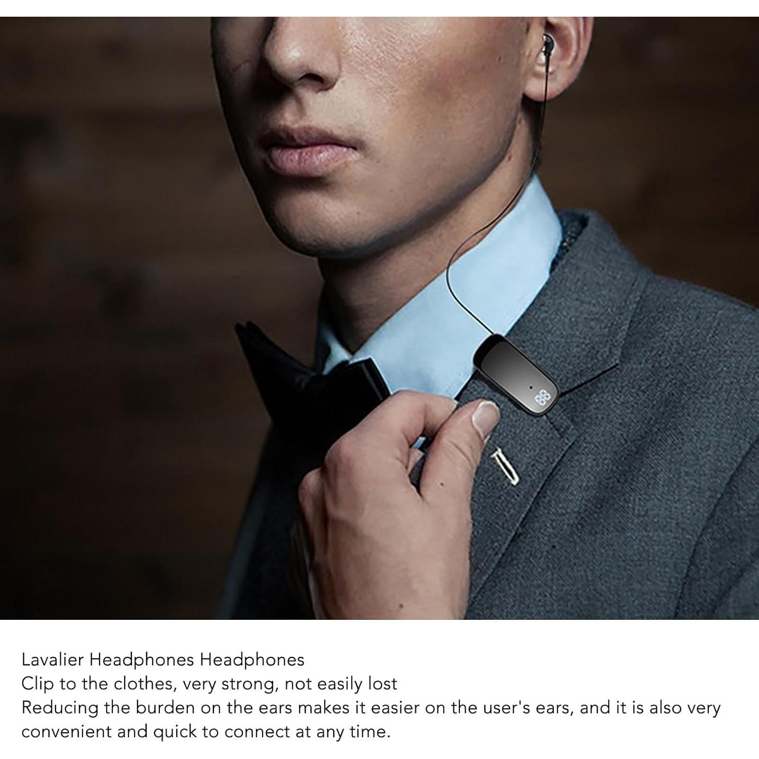 Auriculares Inalámbricos Retráctiles Yoidesu V5.2 Bluetooth Negro