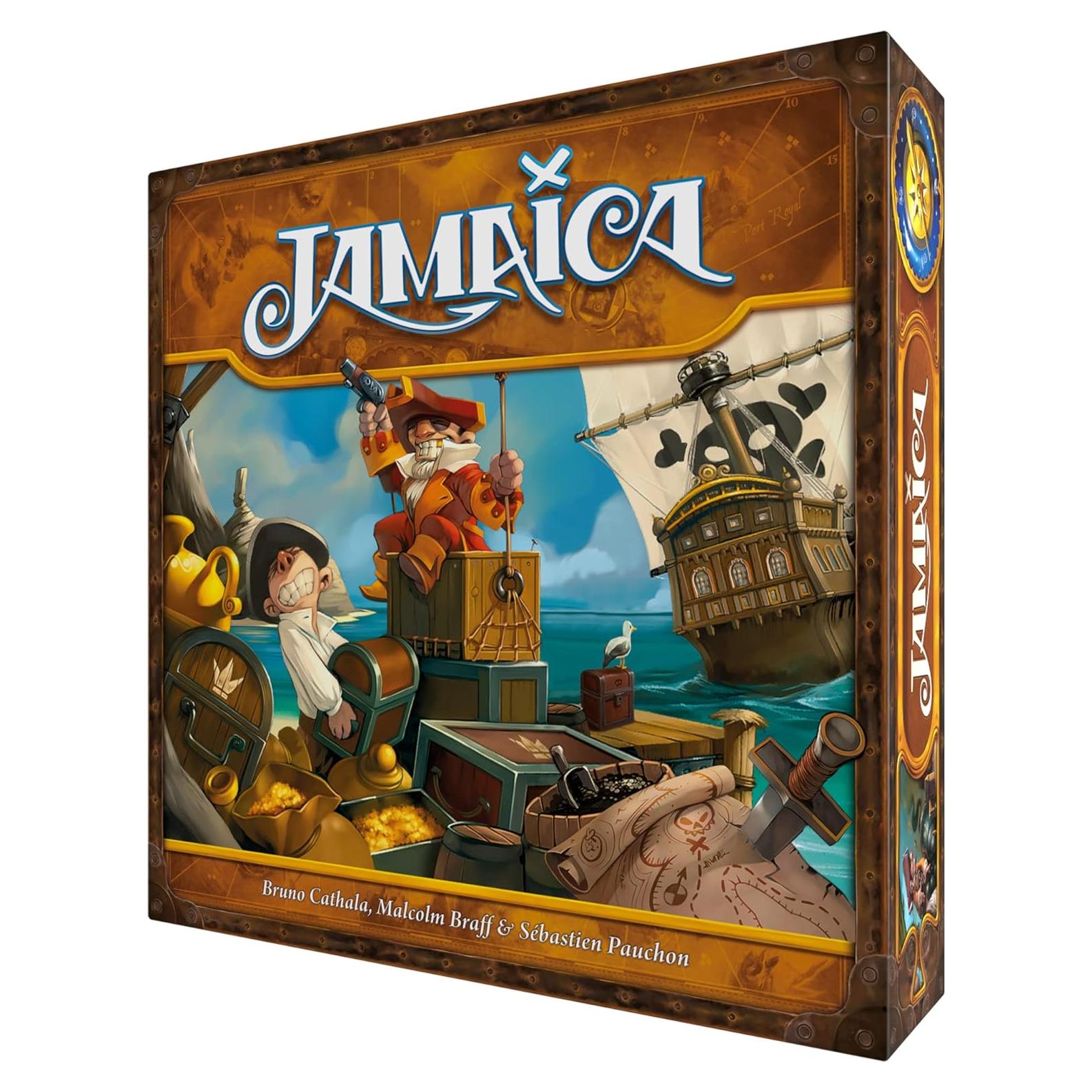 Juego de Mesa Jamaica Space Cowboys - Estrategia Familiar 2-6 Jugadores
