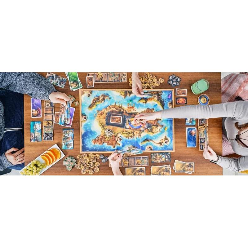 Juego de Mesa Jamaica Space Cowboys - Estrategia Familiar 2-6 Jugadores