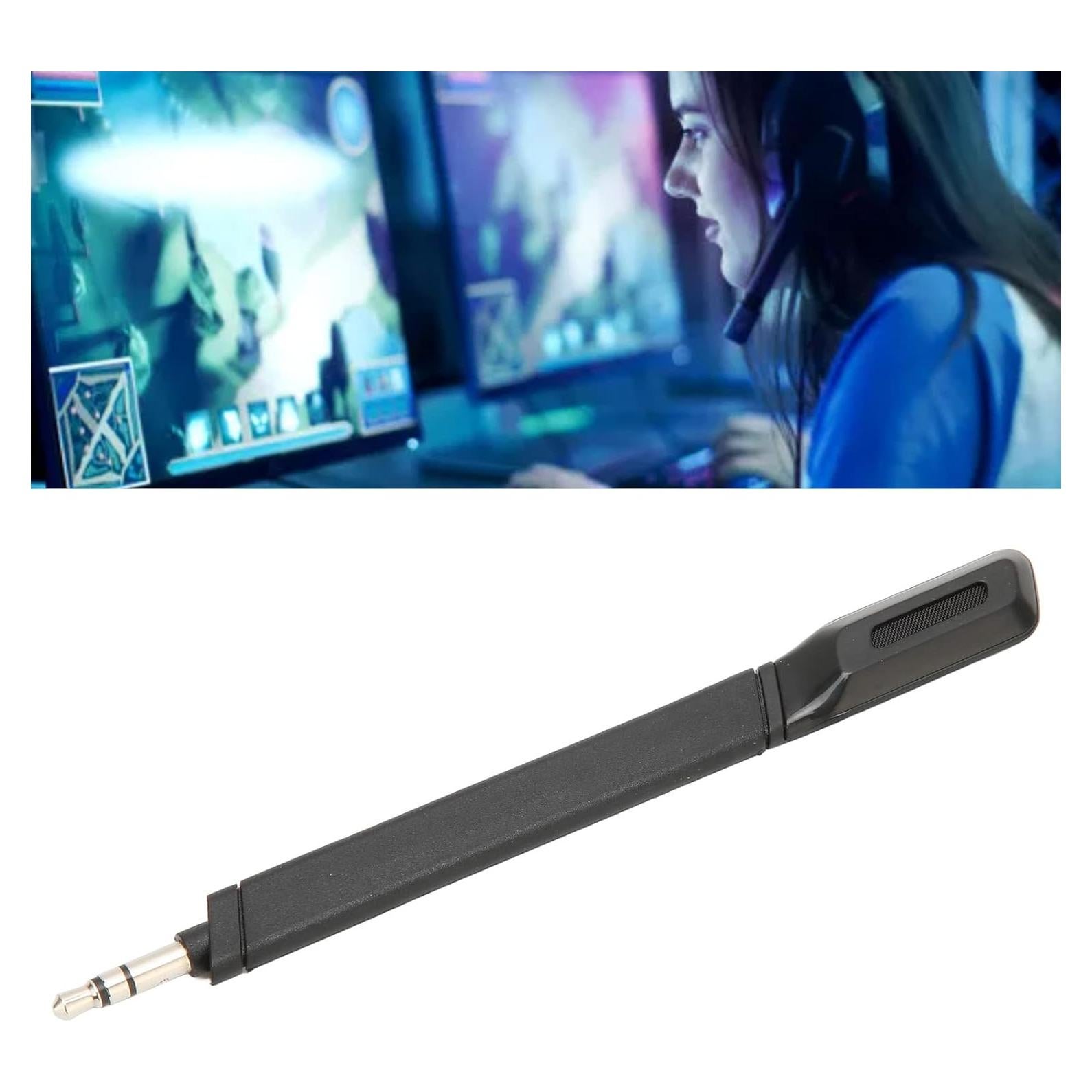 Clear Noise Reduction Mic Replacement forG733 Headset, Lossless Sound Quality with Detachable Microphone Boom