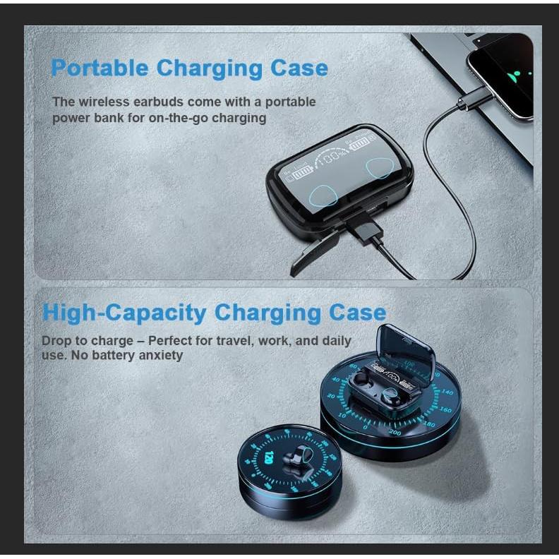 Auriculares Traductores M10 AI Bluetooth 144 Idiomas Negro