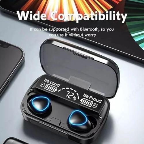 Auriculares Traductores M10 AI Bluetooth 144 Idiomas Negro