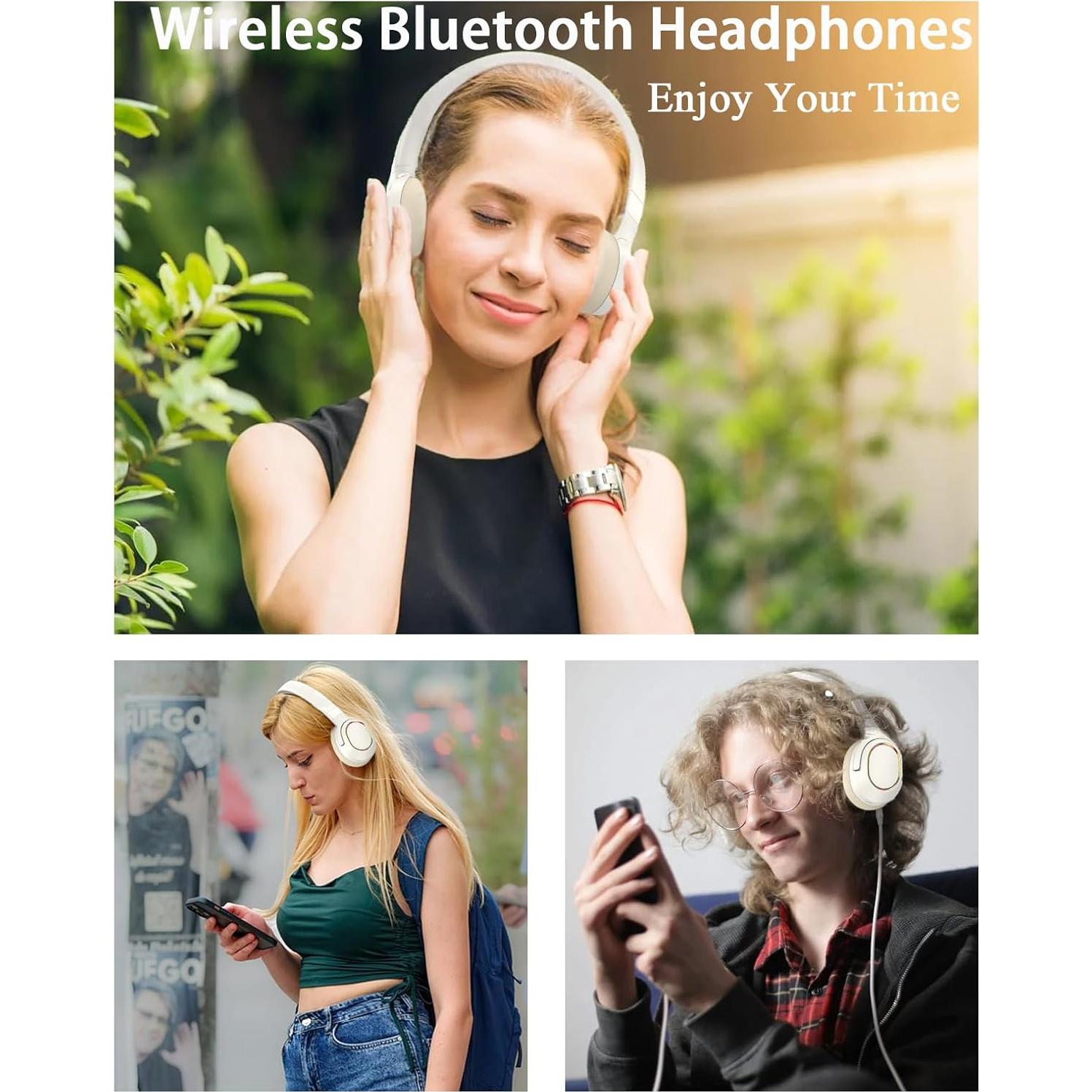 Auriculares Bluetooth Plegables LFGKeng P2963 con Luces LED