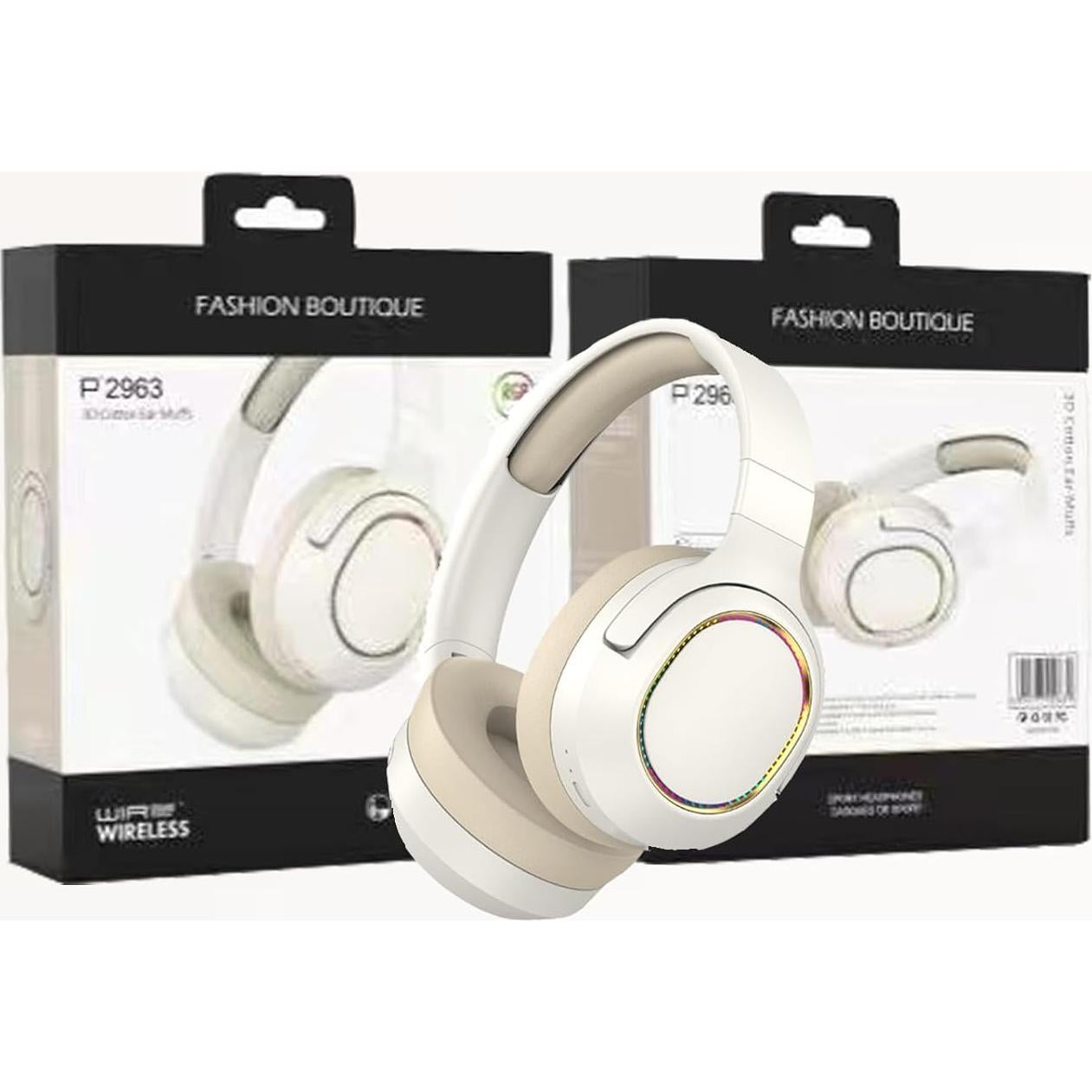 Auriculares Bluetooth Plegables LFGKeng P2963 con Luces LED