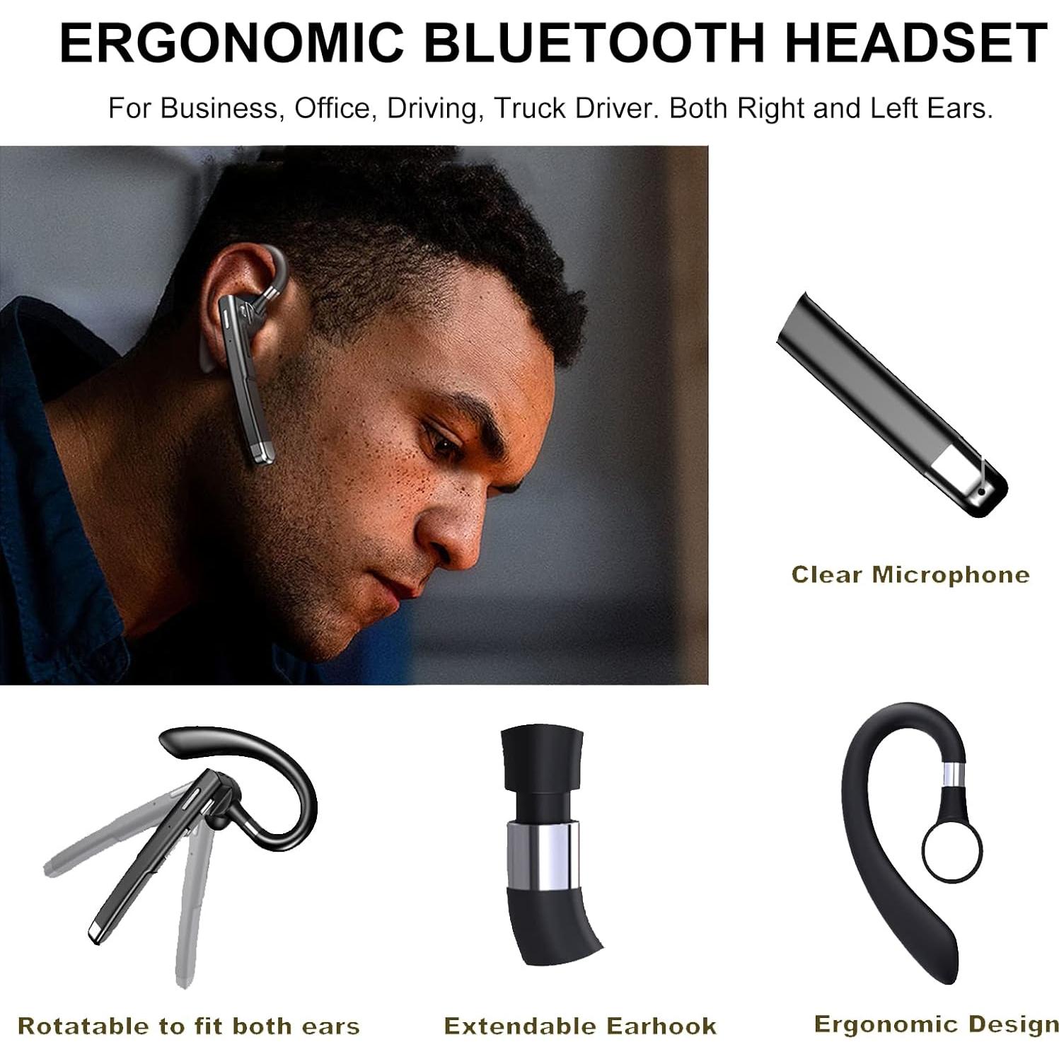 Auricular Bluetooth Inalámbrico KingAnDa Xmenha-FLY, IPX7, 10h