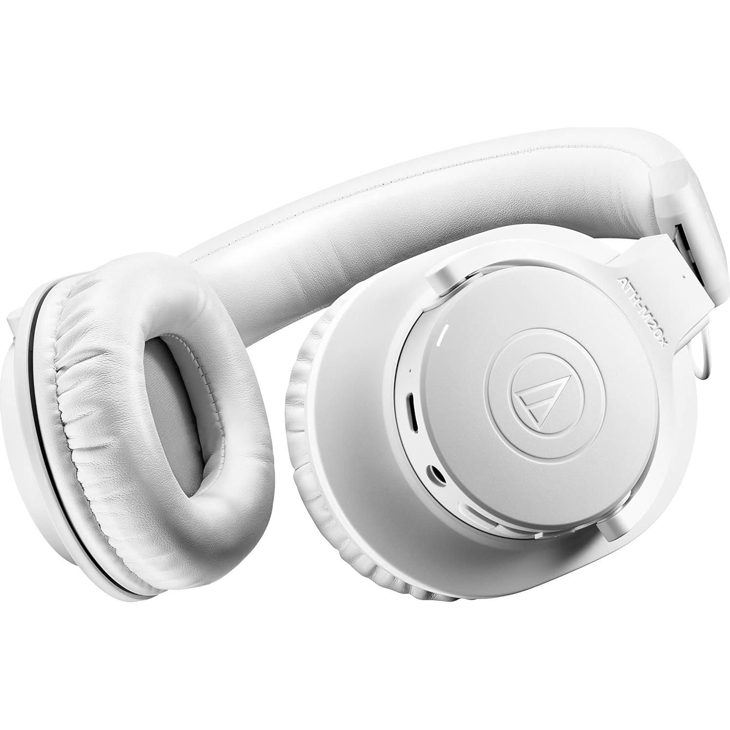 Auriculares Inalámbricos Over-Ear Audio-Technica ATH-M20xBT Blanco