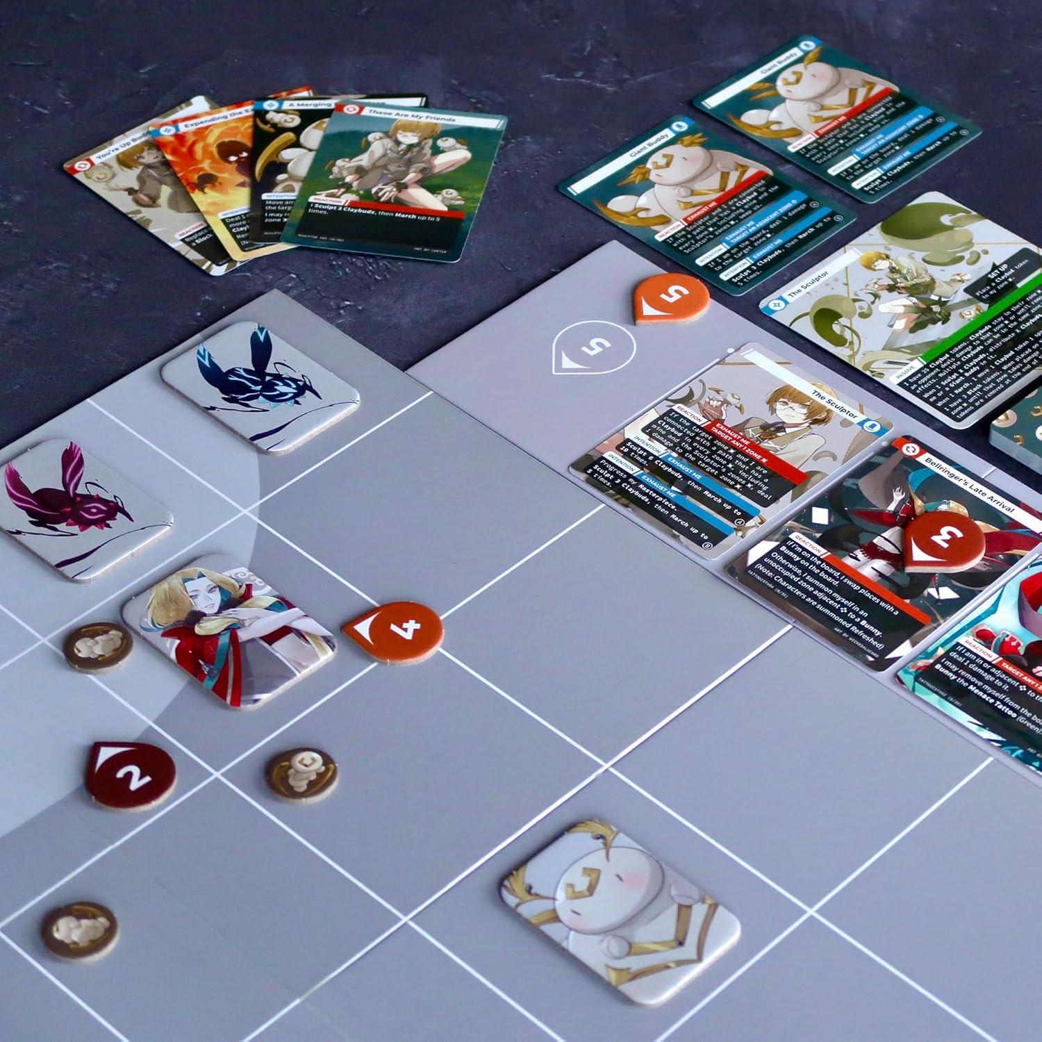 Re;ACT Juego de Mesa de Estrategia Anime 1 vs 1 - Edición Deluxe