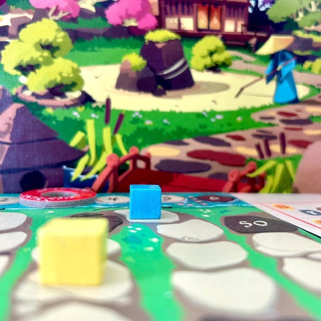 Juego de mesa HABA Miyabi - Estrategia Jardín 2-4 Jugadores