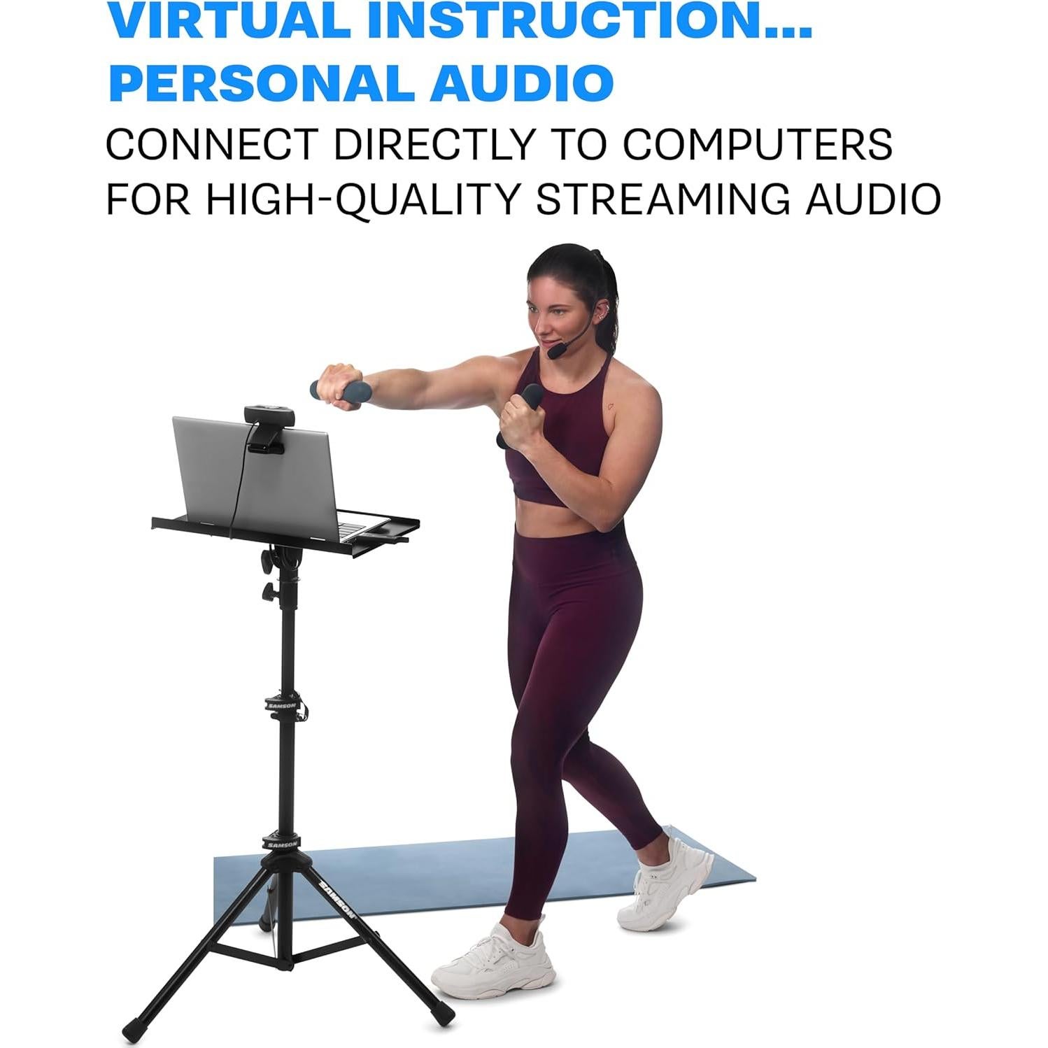 Sistema Inalámbrico Digital de Auriculares Fitness Samson AirLine XD USB