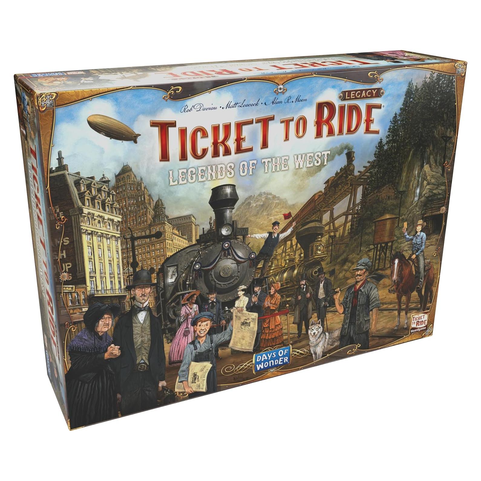 Ticket to Ride Legacy: Leyendas del Oeste - Juego de Mesa