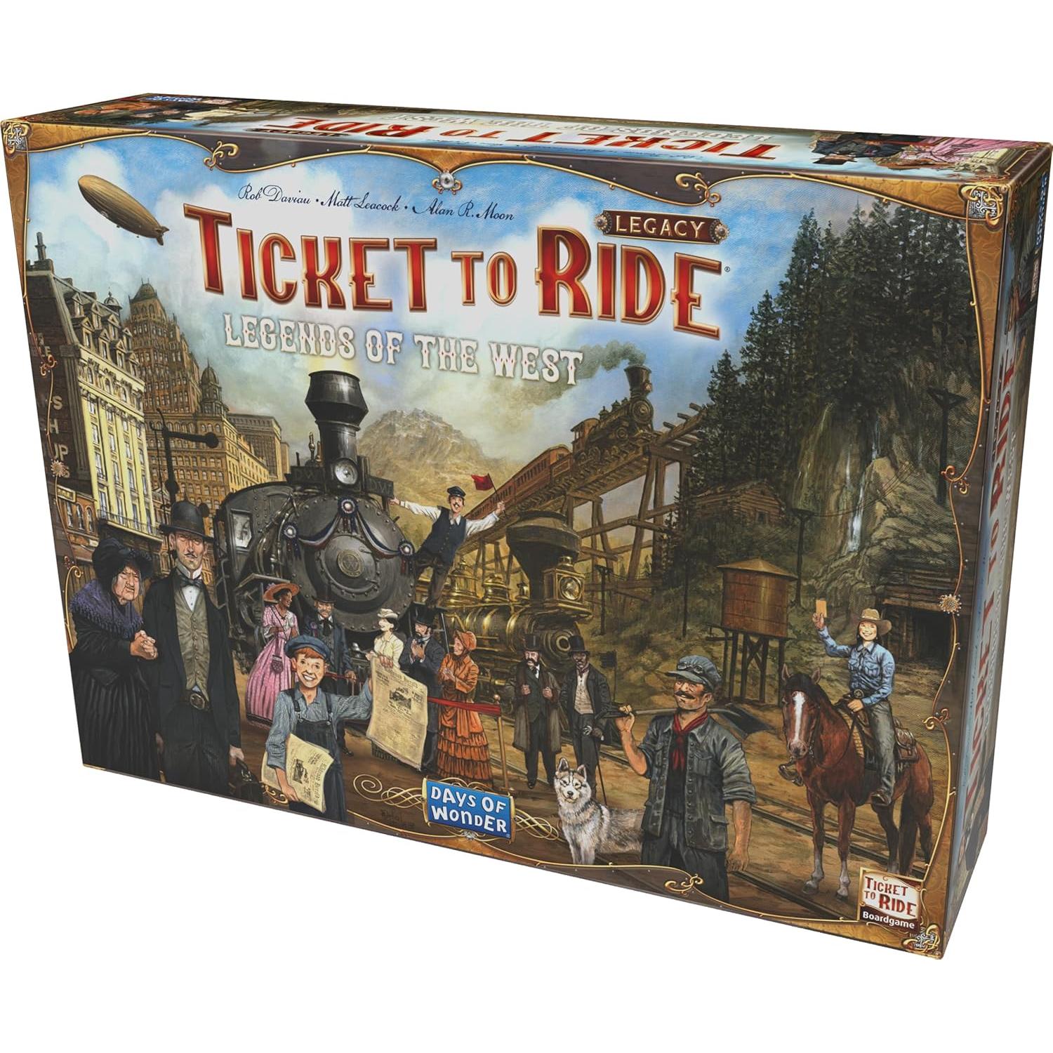 Ticket to Ride Legacy: Leyendas del Oeste - Juego de Mesa