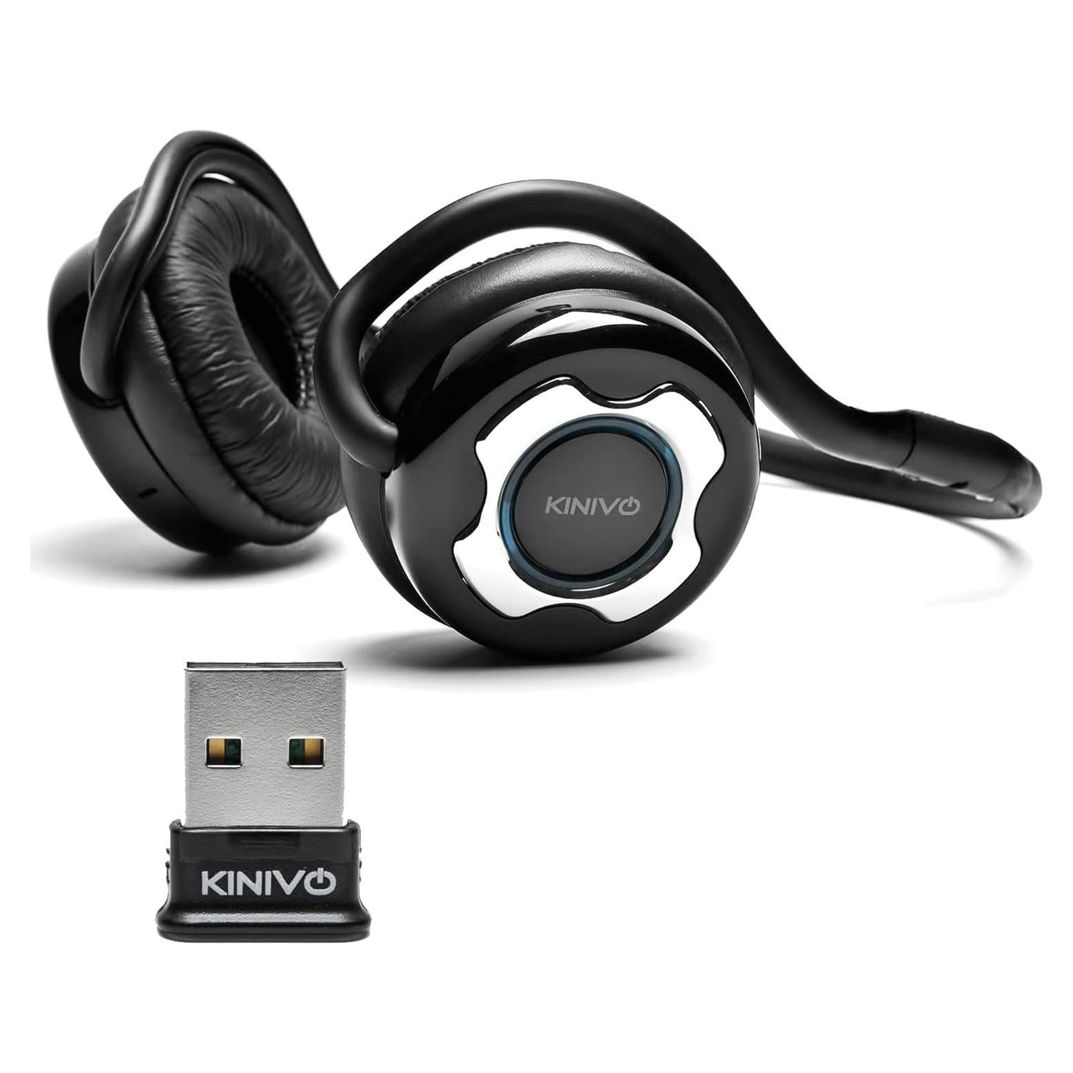 Auriculares Estéreo Bluetooth Kinivo BTH220 + Adaptador USB BTD-400