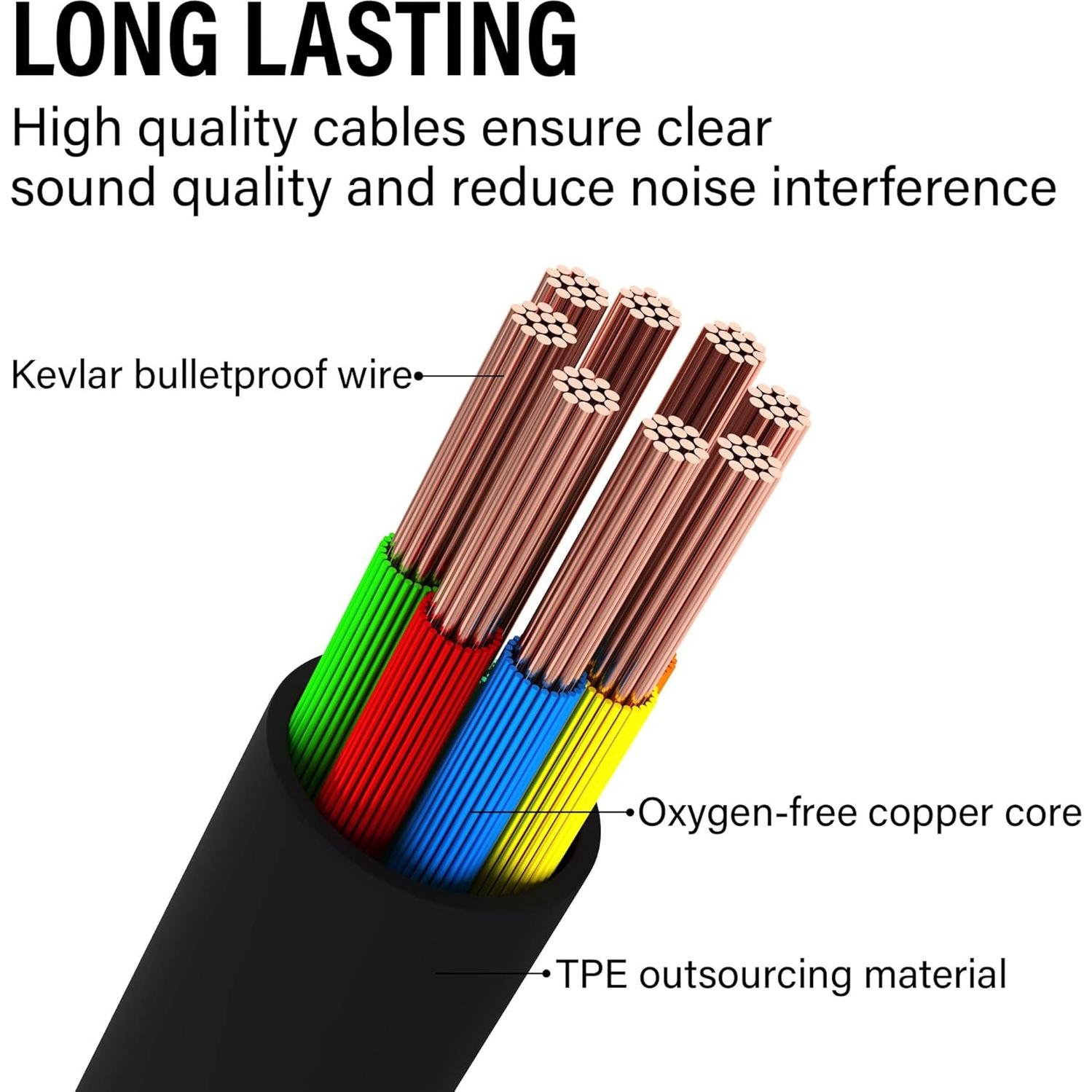 Auriculares In-ear Maeline con Micrófono - Paquete de 30 - Negro