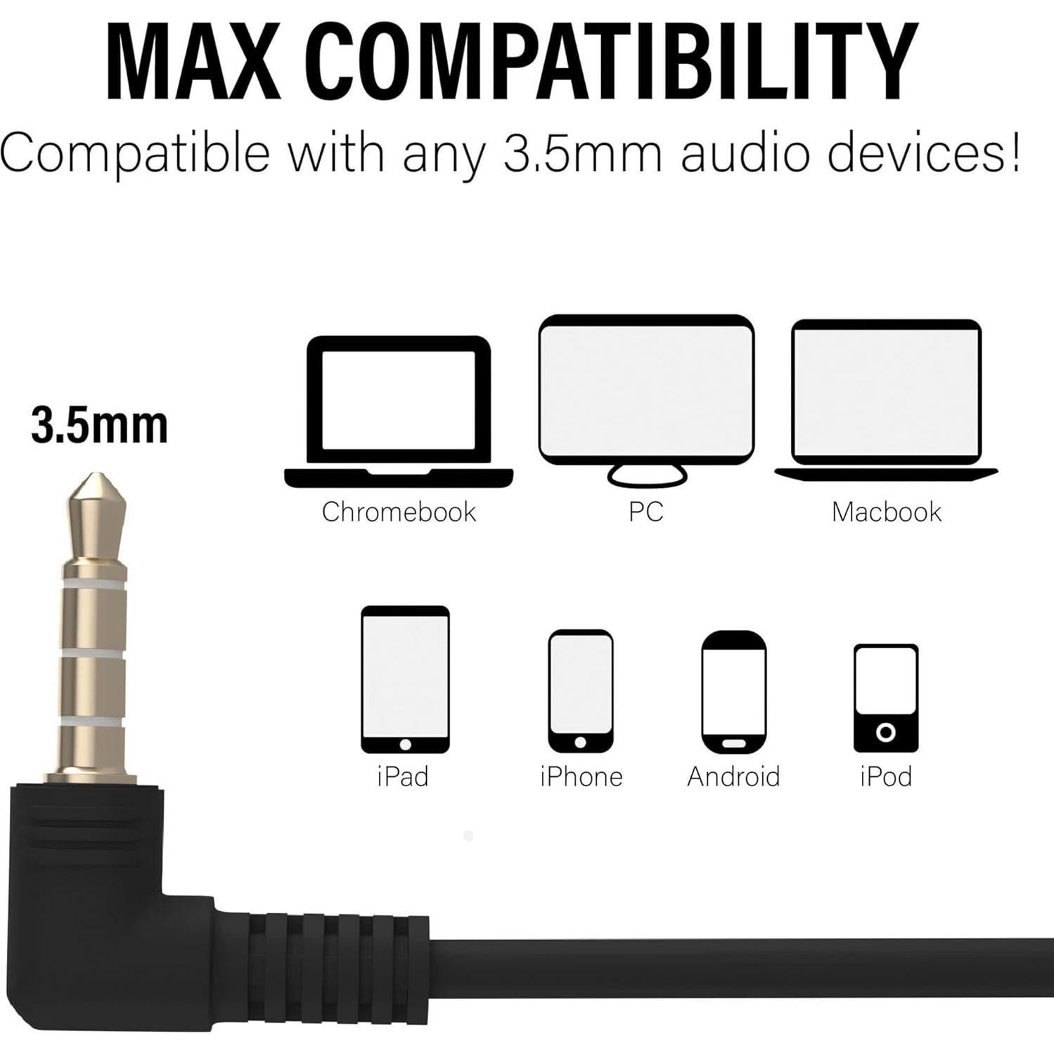 Auriculares In-ear Maeline con Micrófono - Paquete de 30 - Negro