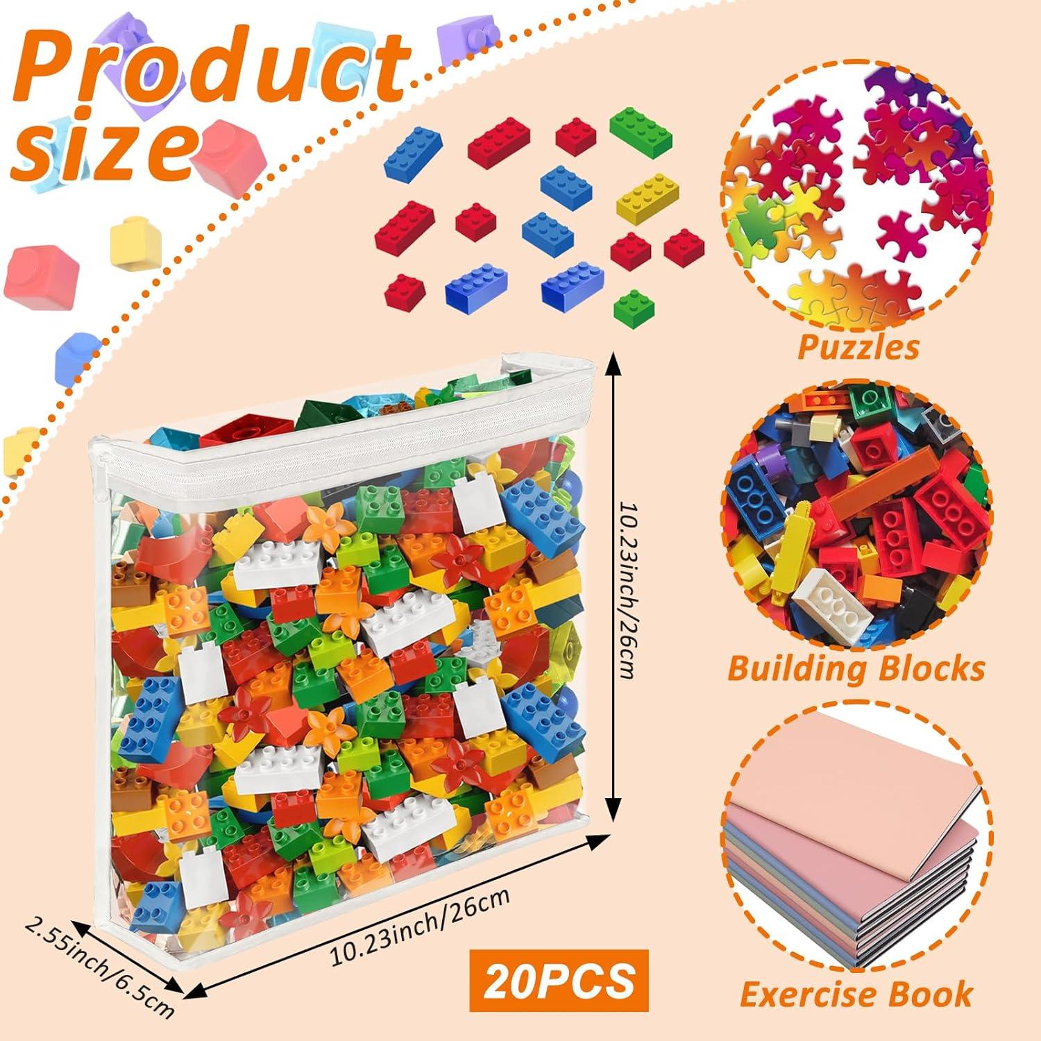 Paquete de 20 Bolsas de Almacenamiento YEXEXINM 30x25cm