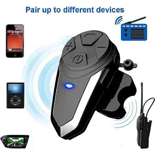 Intercomunicador Bluetooth QSPORTPEAK BT-S3 para Motocicleta