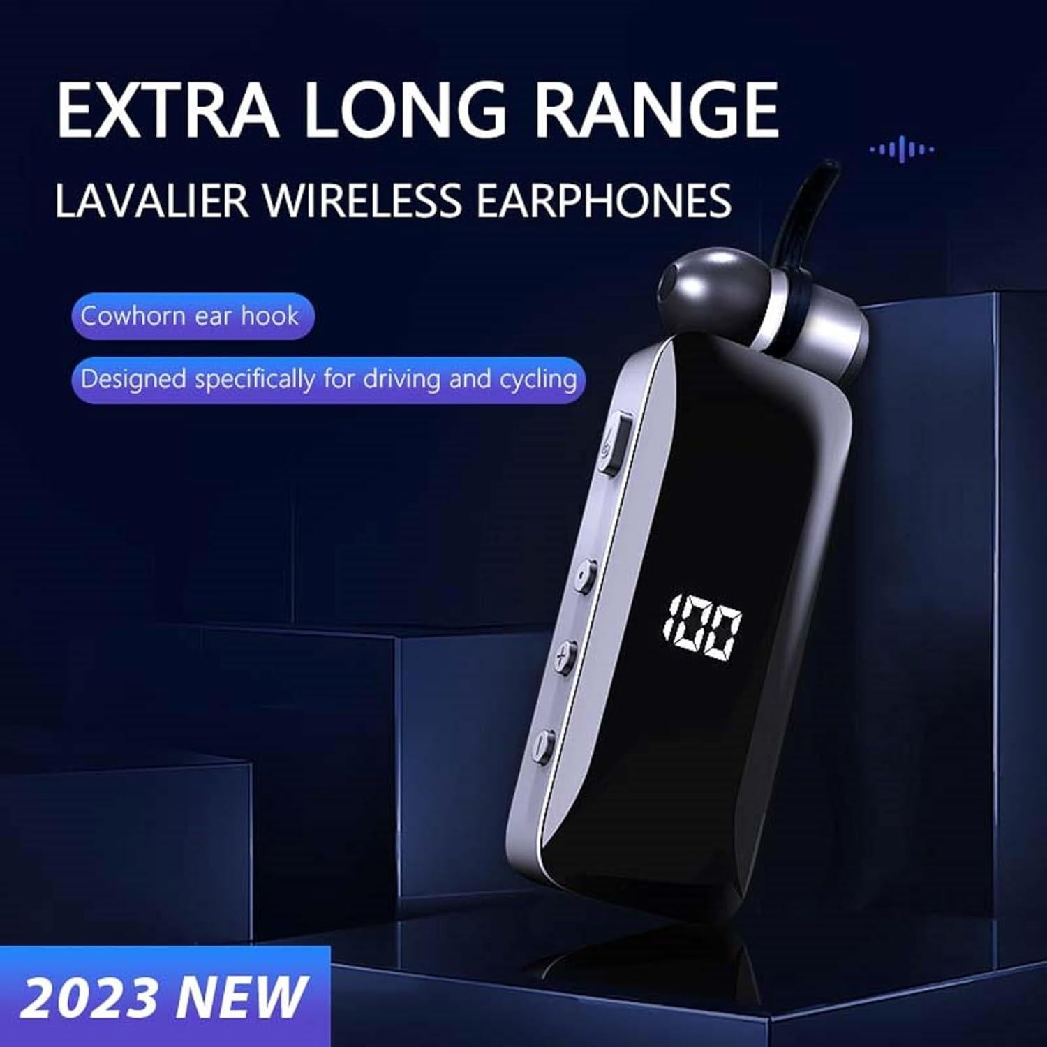 Auricular Bluetooth Inalámbrico Jiaxing F906 Negro con Micrófono