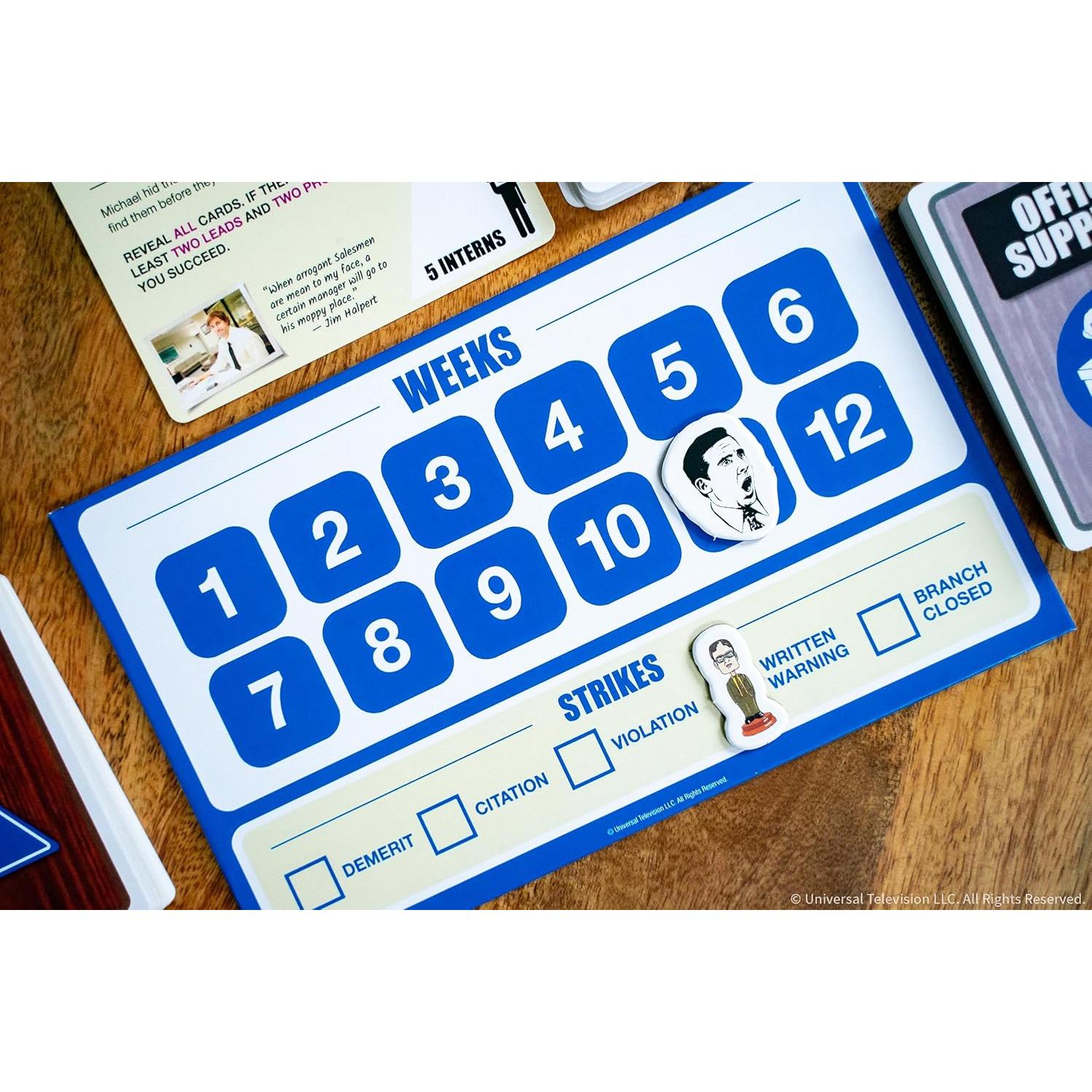 Juego de Mesa Deducción Social Dunder Mifflin 4-8 Jugadores