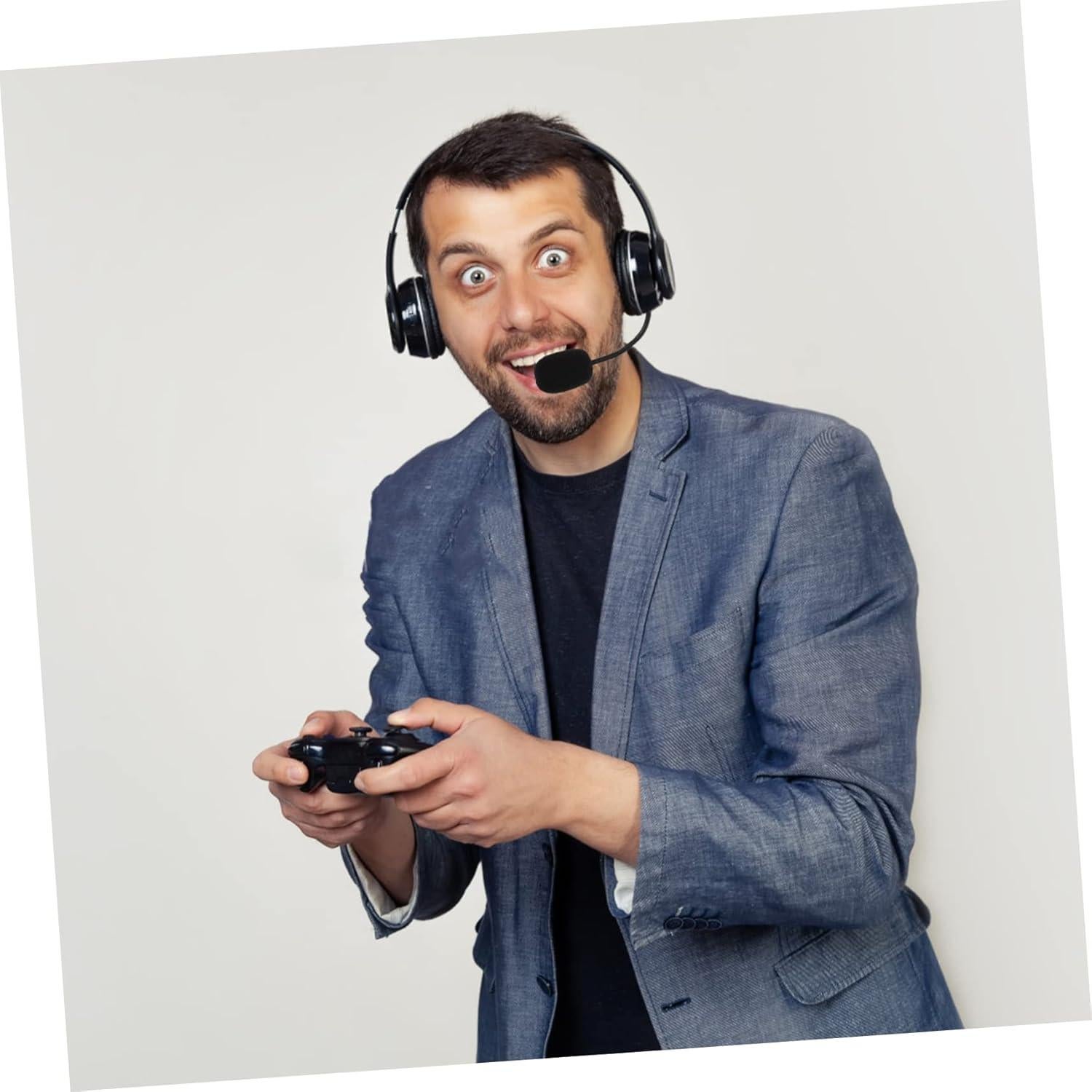 2 Pcs X/s Compatible Headset Mic Design Easy to Use for Gaming/Streaming/Work