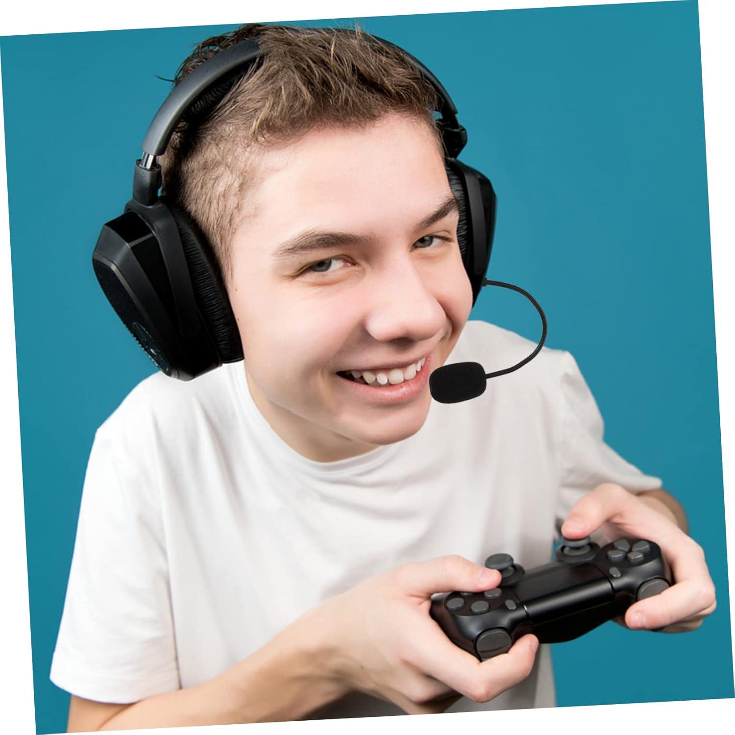 2 Pcs X/s Compatible Headset Mic Design Easy to Use for Gaming/Streaming/Work