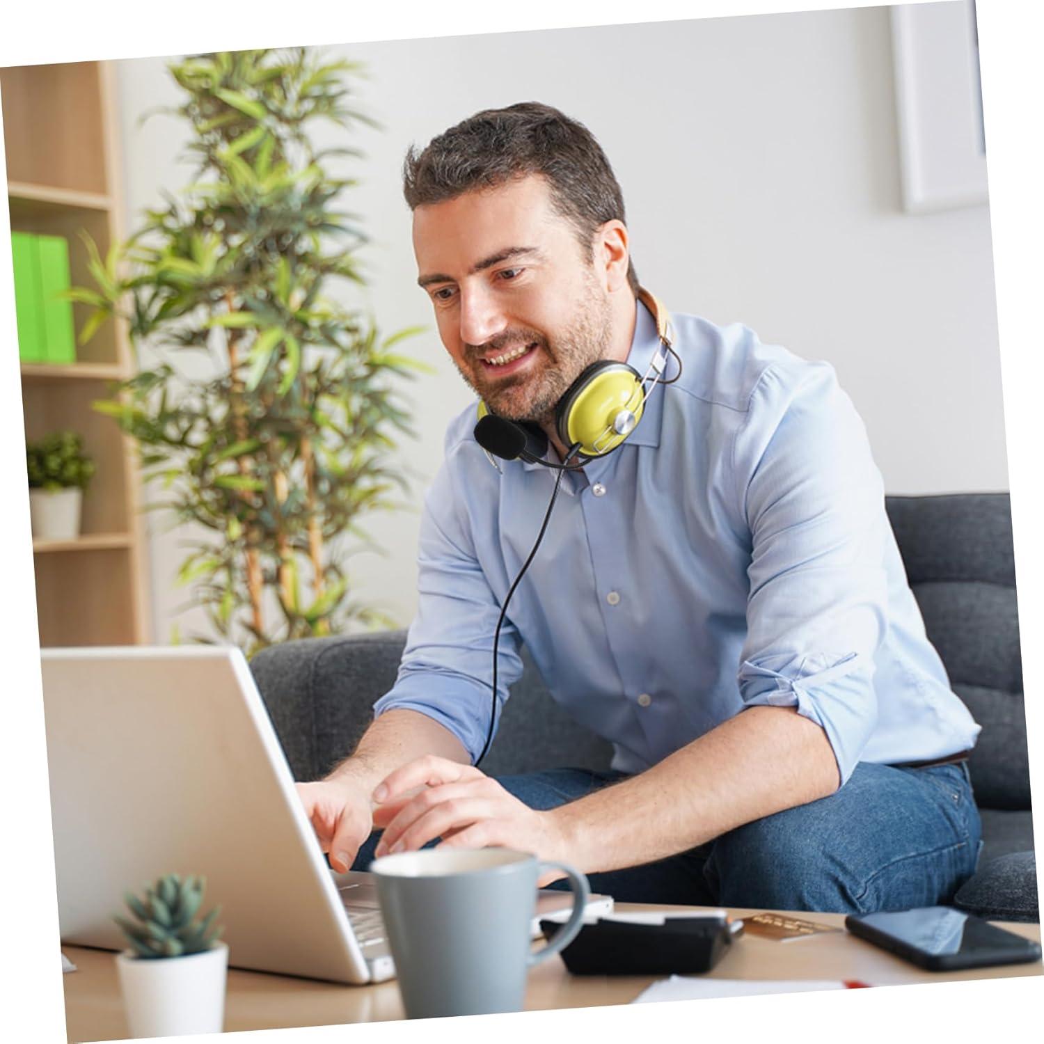 2 Pcs X/s Compatible Headset Mic Design Easy to Use for Gaming/Streaming/Work