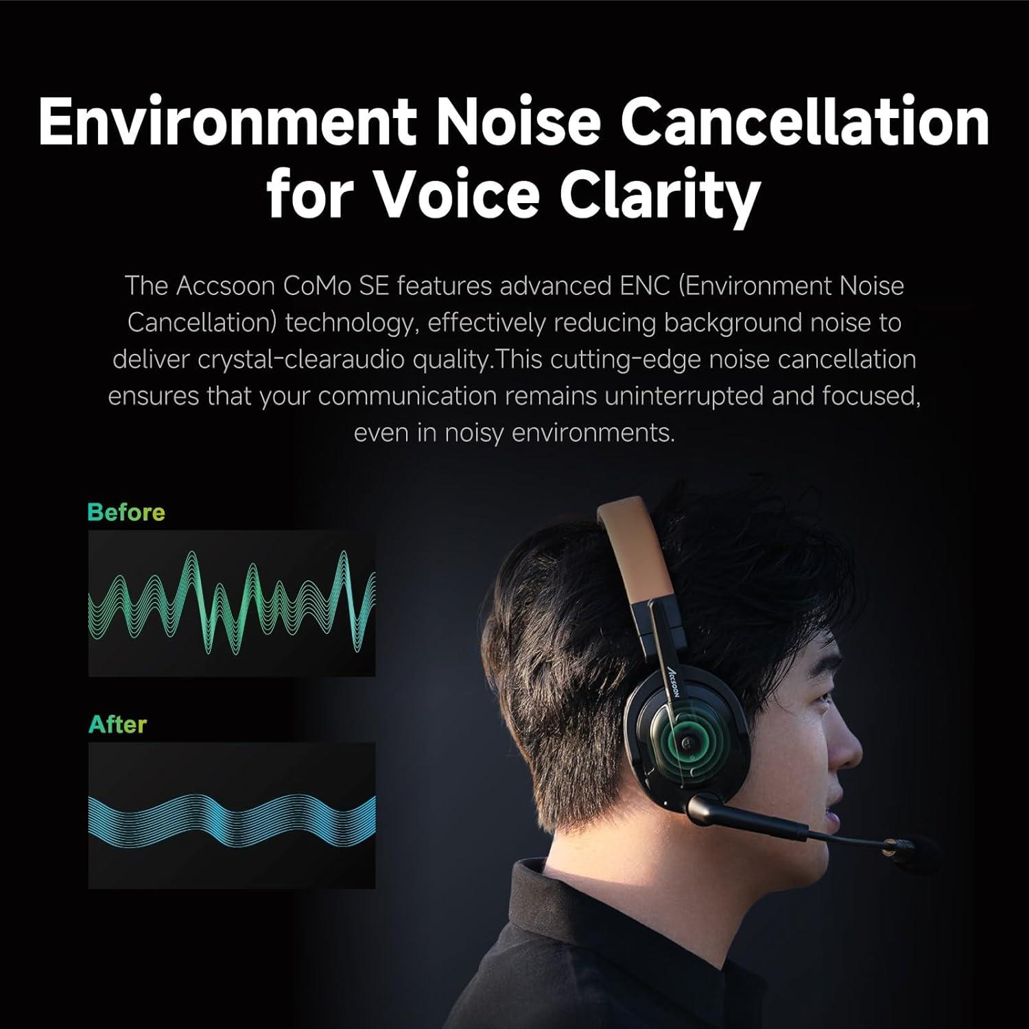 Intercomunicador Inalámbrico Accsoon CoMo SE para 5 Personas