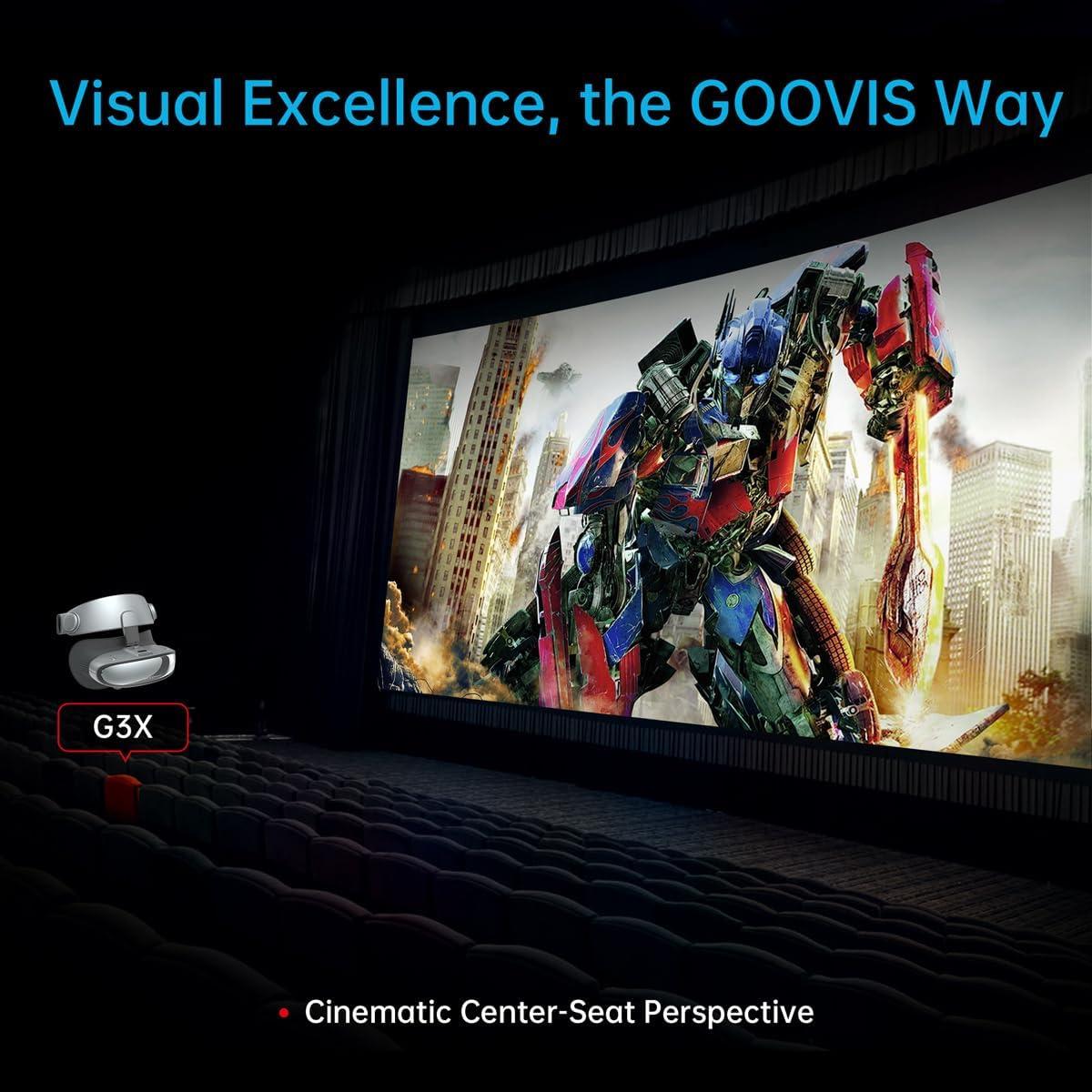 GOOVIS G3X Pantalla Montada en la Cabeza 800'' FHD Micro-OLED